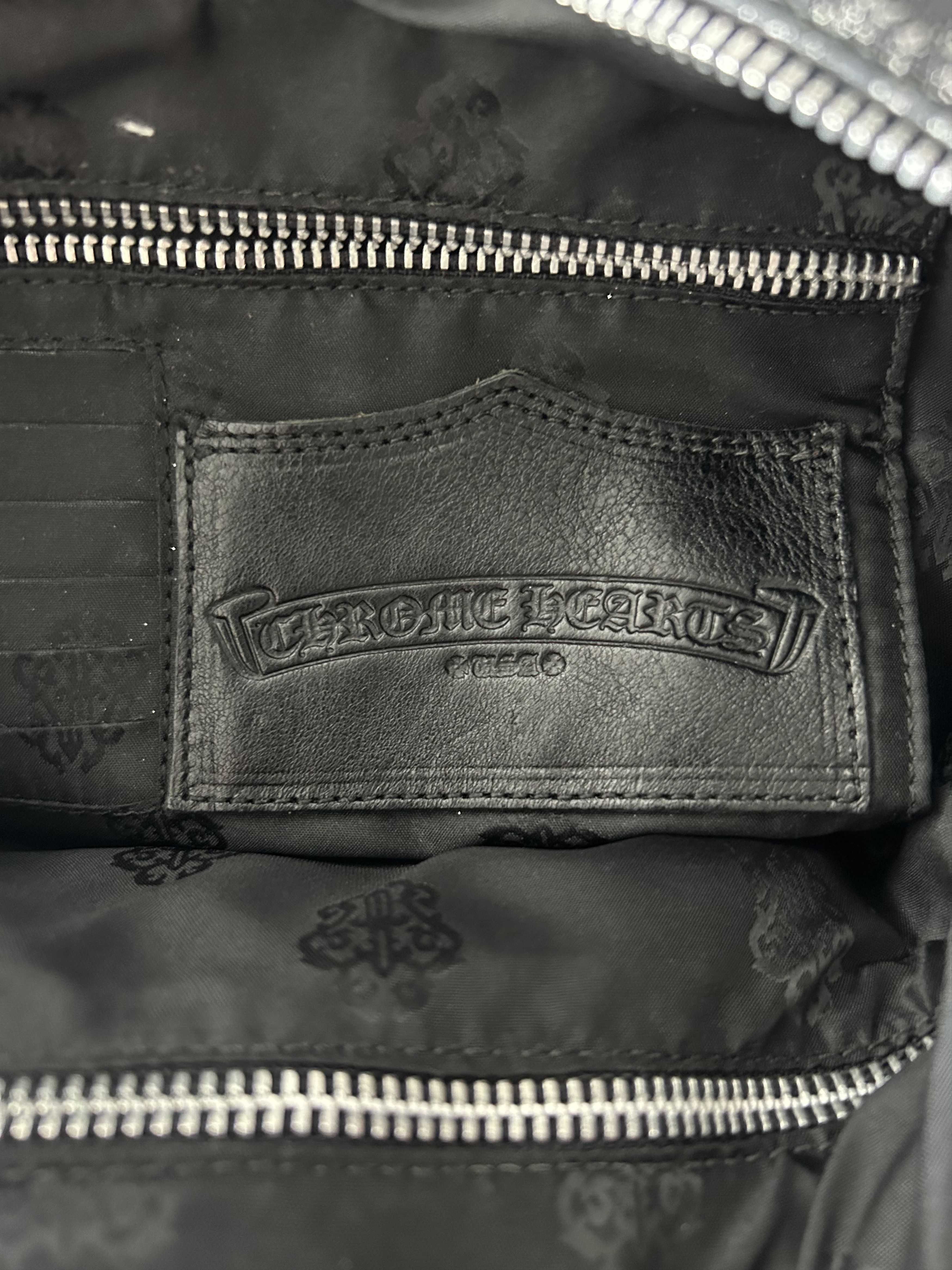Chrome Hearts Chrome Hearts Silver Fleur De Lis Flared Fringe Hobo Bag Size ONE SIZE - 4 Thumbnail