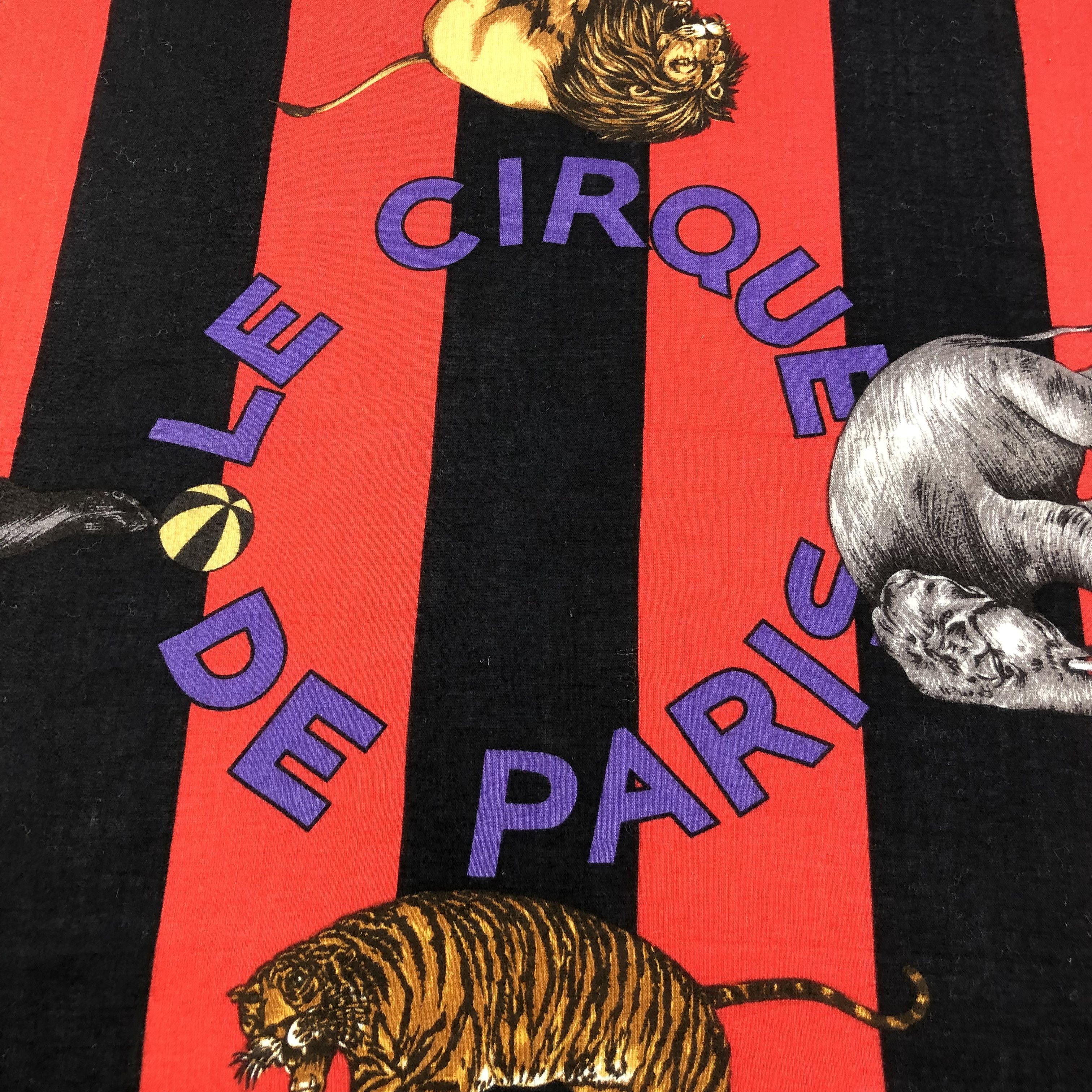 Celine Celine Circus Handkerchief Neckerchief Bandana H1719 Size ONE SIZE - 3 Thumbnail