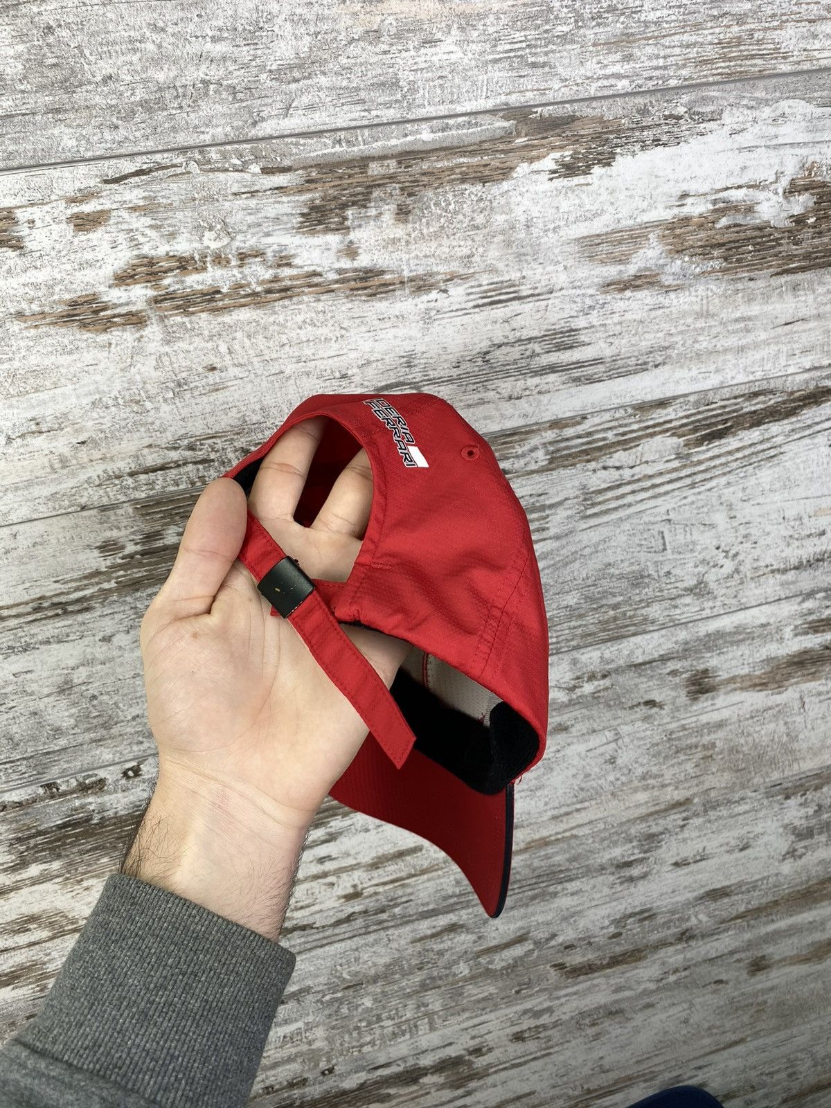 Ferrari × Vintage Mens Vintage Ferrari cap racing hats Size ONE SIZE - 4 Thumbnail