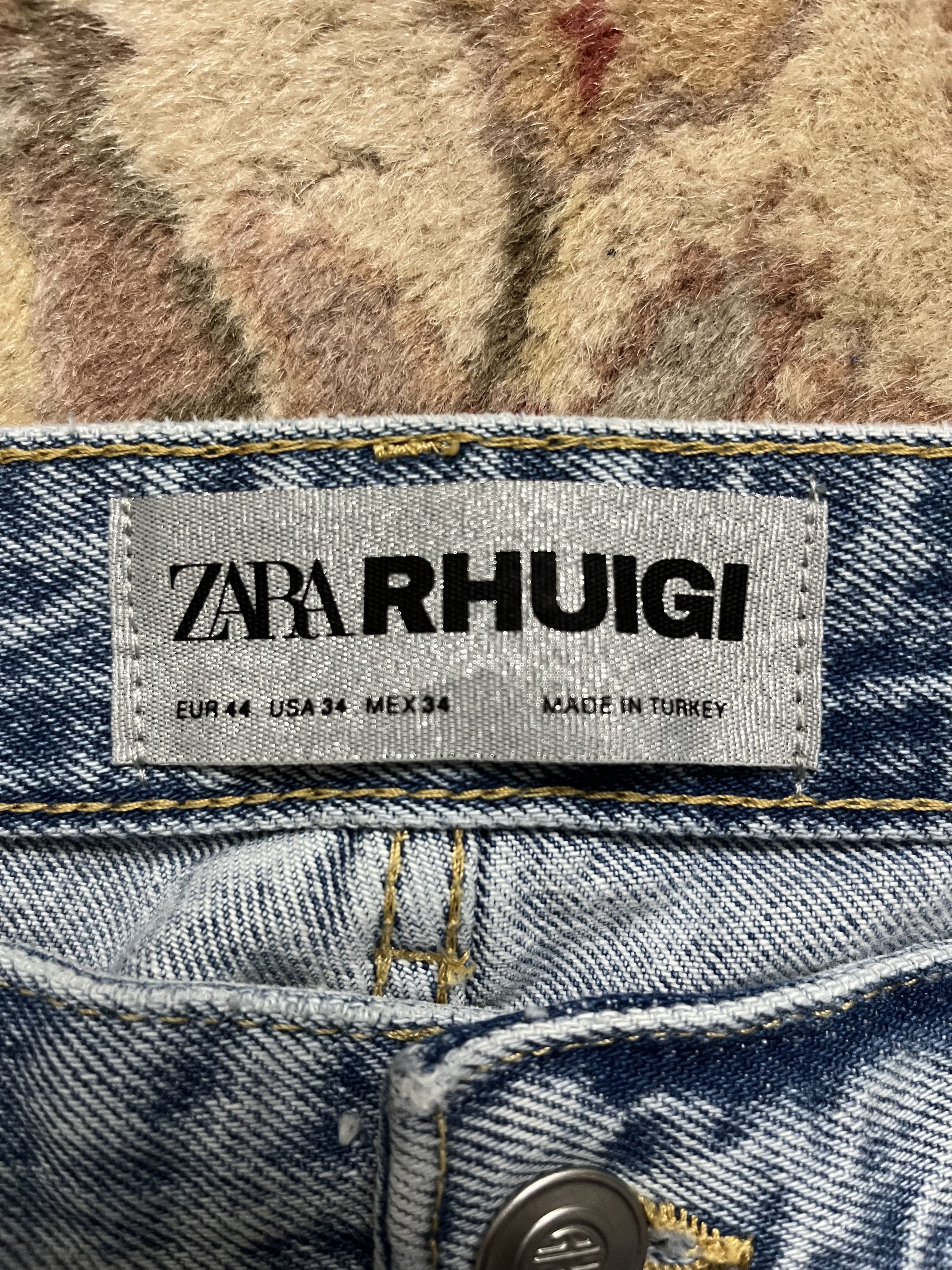 Rhude × Zara Rhuigi x Zara Distressed Denim Size US 34 / EU 50 - 5 Thumbnail