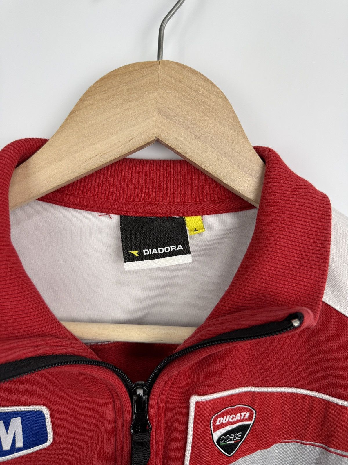 Ducati 🇮🇹 Ducati Corse Diadora Bridgestone Shell Long Sleeve 2015 Size US L / EU 52-54 / 3 - 5 Thumbnail