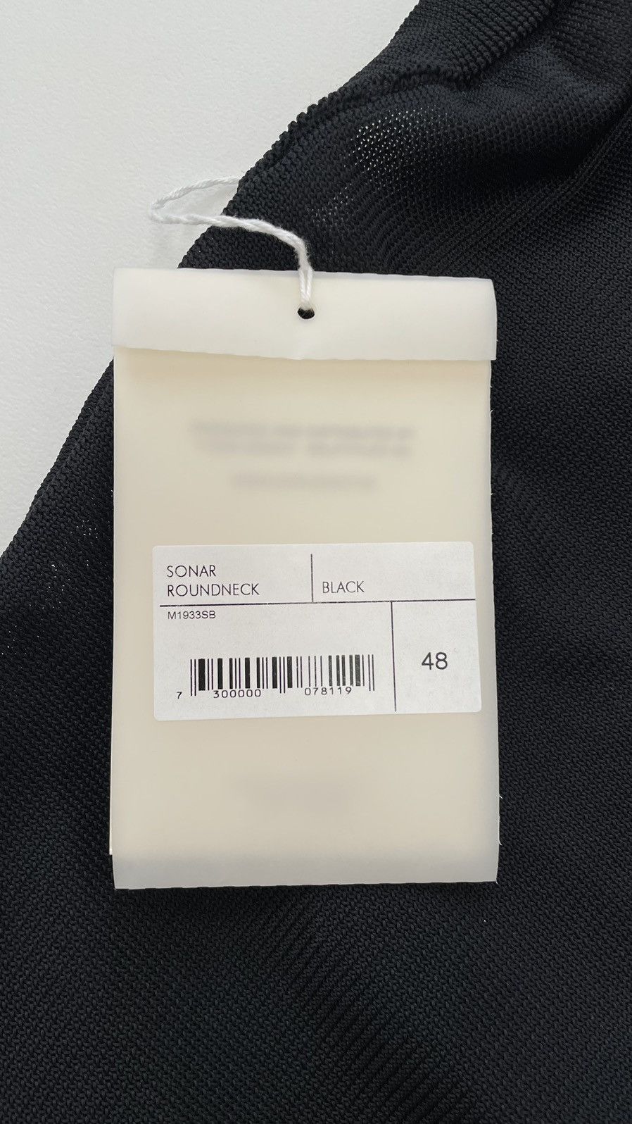 Our Legacy Black Tech Mesh ‘Sonar RoundNeck’ Sweater Size US M / EU 48-50 / 2 - 6 Thumbnail