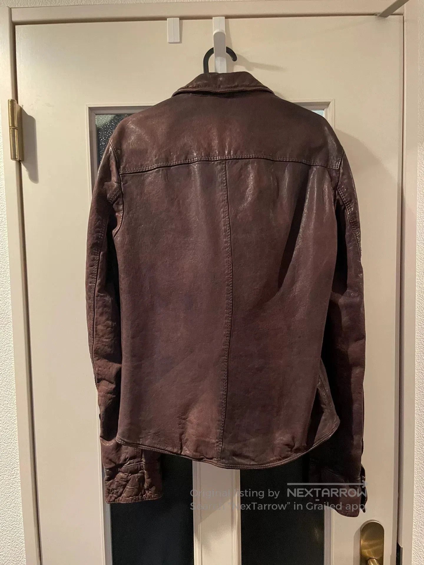 Dolce & Gabbana Dolce&Gabbana Calf Leather Jacket. Size L / US 10 / IT 46 - 2 Thumbnail