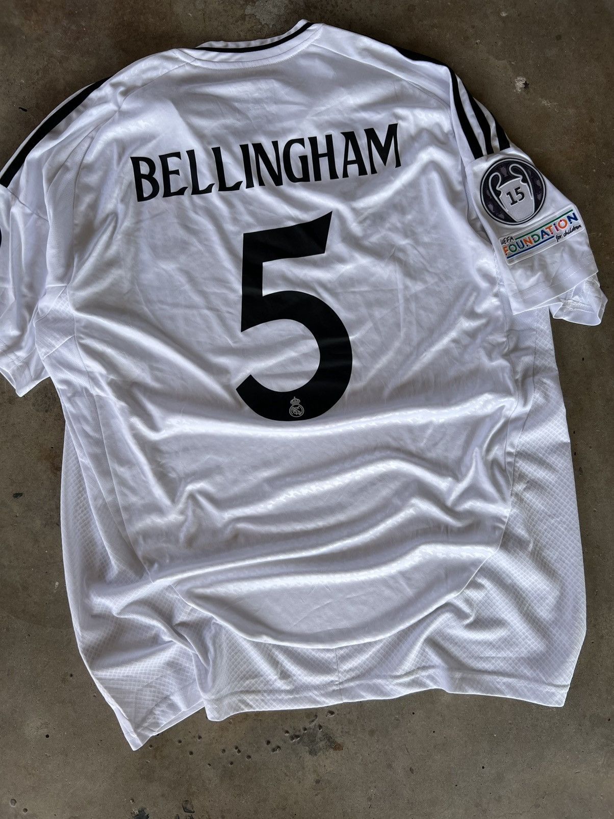 Adidas Adidas Real Madrid Jude Bellingham Soccer Futbol Jersey Kit Size US XXL / EU 58 / 5 - 4 Thumbnail