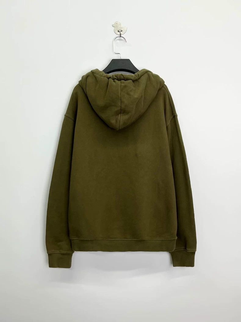Maison Margiela Maison Margiela Olive green patched silhouette casual hood Size US M / EU 48-50 / 2 - 2 Thumbnail