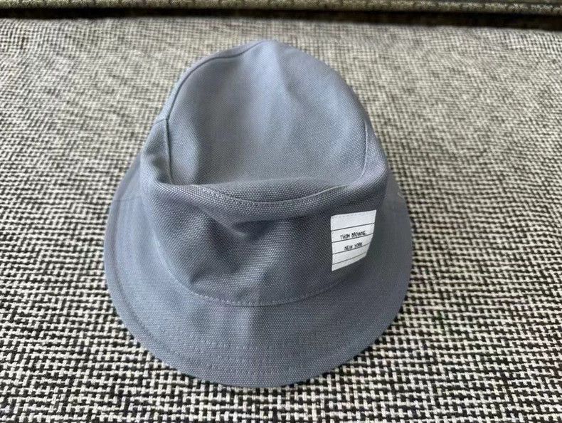 Thom Browne Thom Browne Classic grey fisherman's cap Size ONE SIZE - 1 Thumbnail