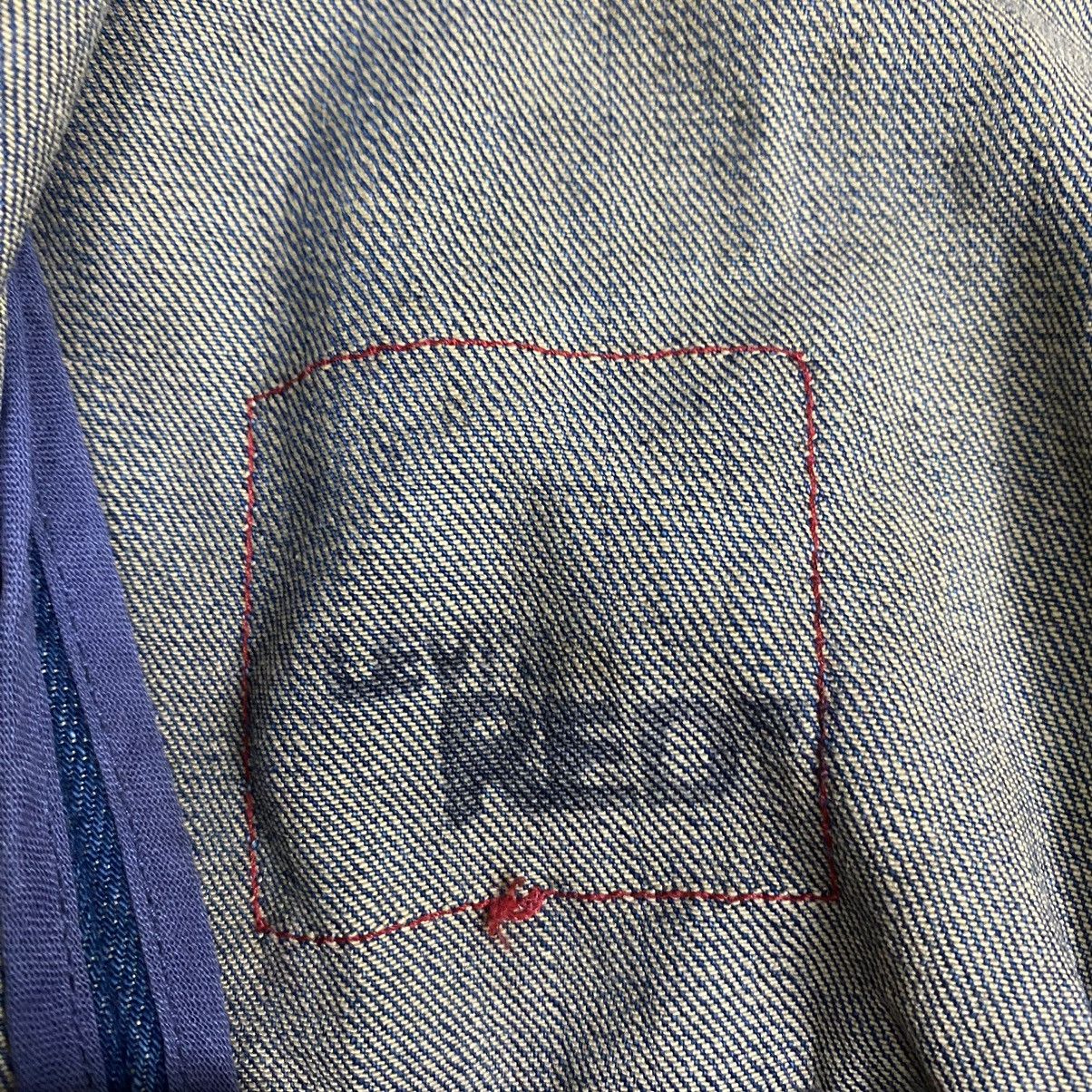 Levi's Made & Crafted × Levi's Vintage Clothing × Vintage Vintage Levis Red denim cropped bomber Size M / US 6-8 / IT 42-44 - 17 Thumbnail