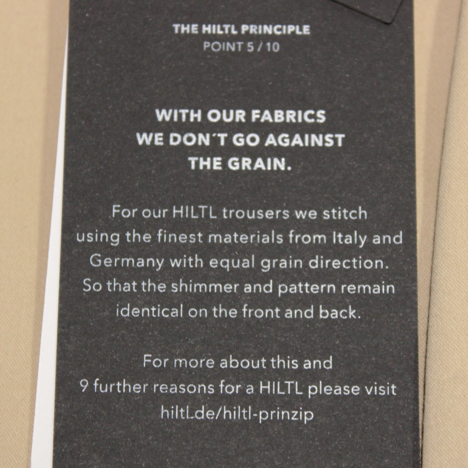 Hiltl Hiltl New with tags Chino Size 32 US In Beige Size US 32 / EU 48 - 8 Thumbnail