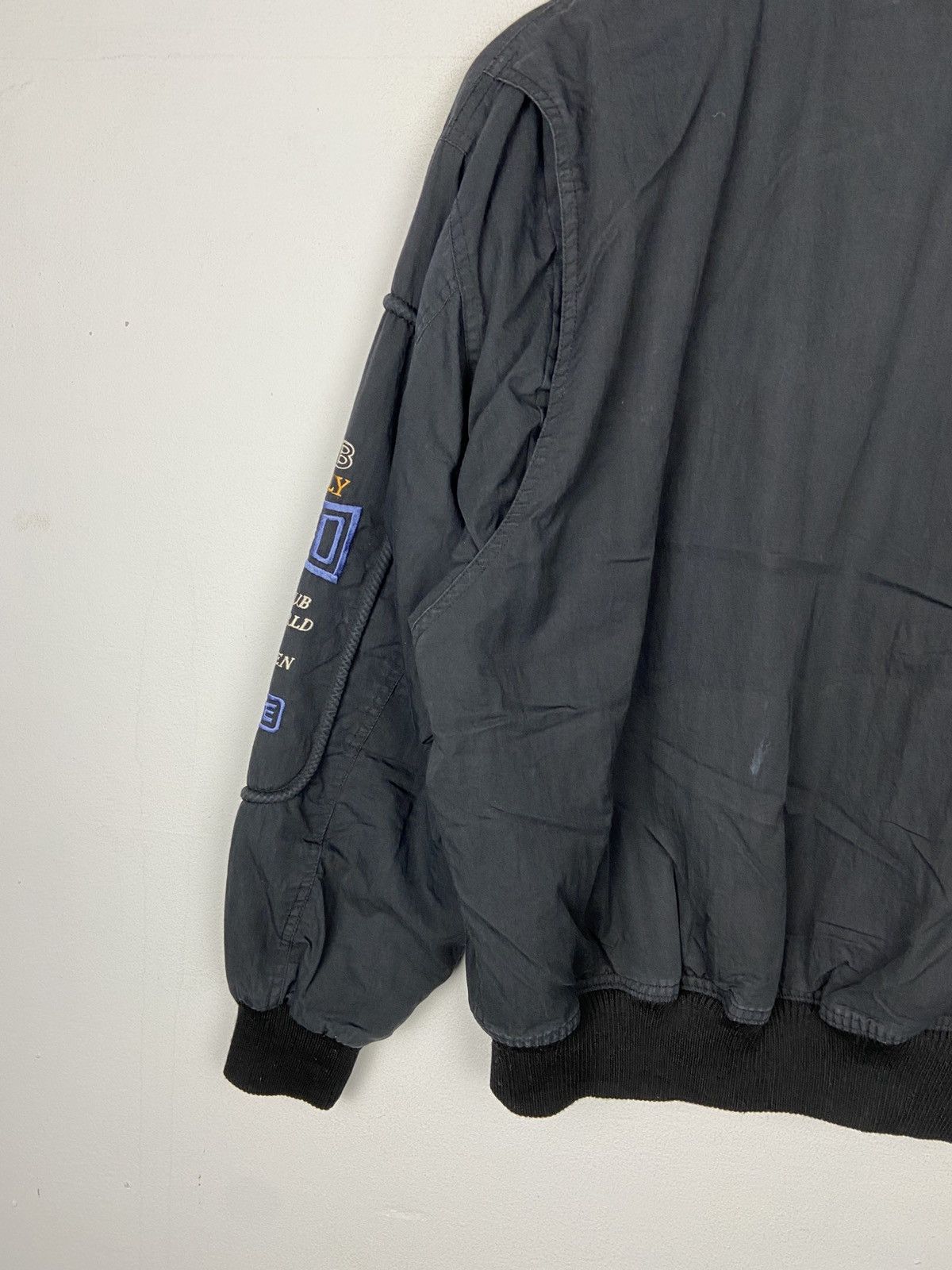 Japanese Brand VINTAGE JANNY STAFF CLUB BOMBER Size US L / EU 52-54 / 3 - 9 Thumbnail