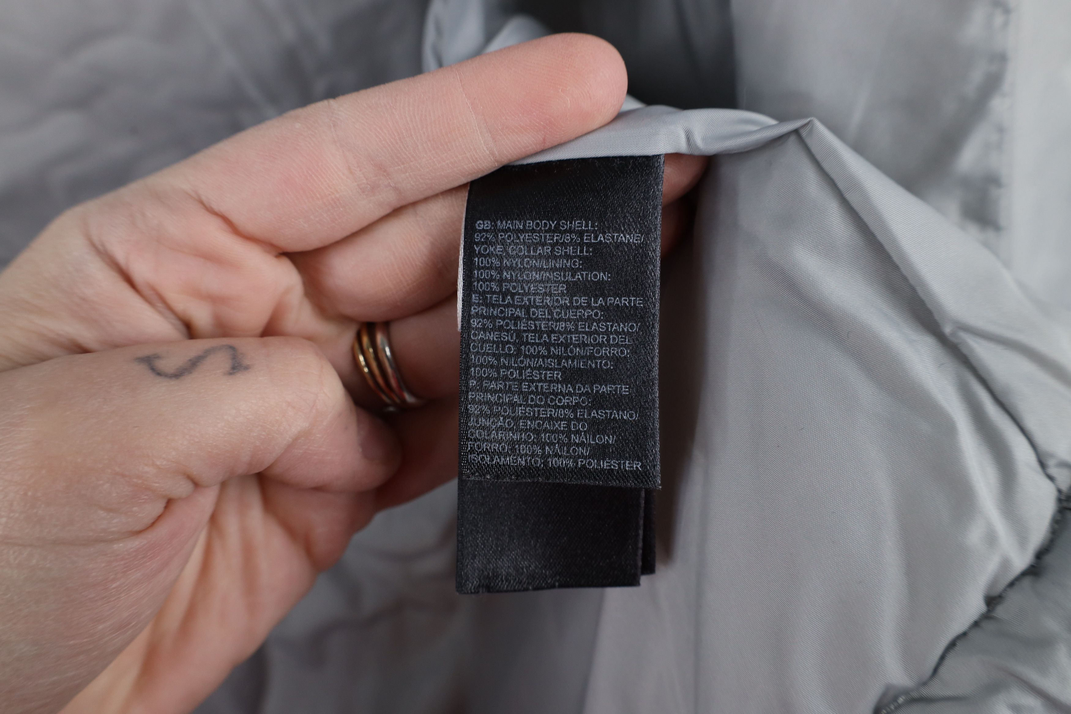 The North Face × Vintage The North Face Pseudio Quilted Micro Puffer Vet Jacket Size L / US 10 / IT 46 - 12 Thumbnail