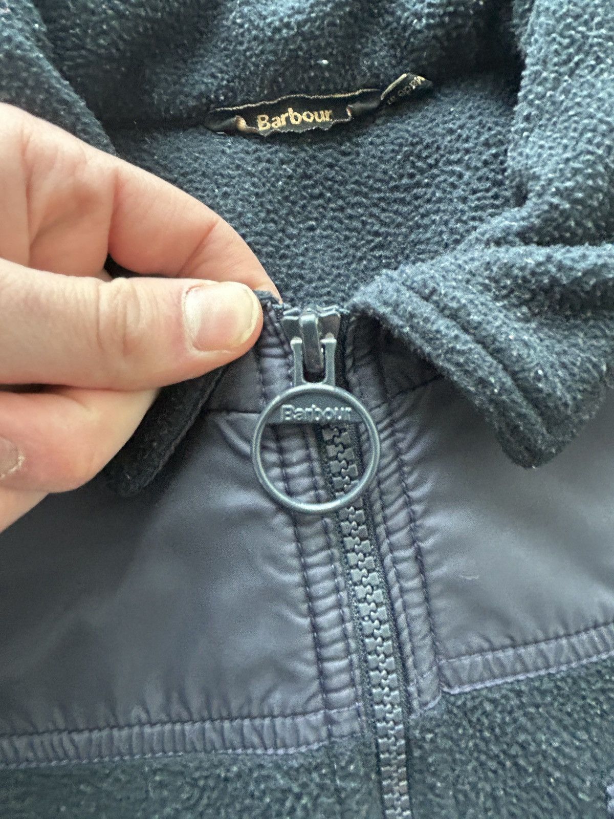 Barbour Vintage Y2K Barbour Half Zip Fleece Jacket Size US M / EU 48-50 / 2 - 4 Thumbnail