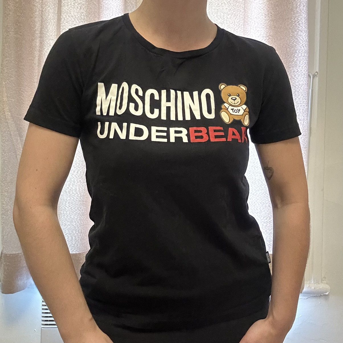 Moschino Moschino Underbear T-shirt Size XS / US 0-2 / IT 36-38 - 2 Thumbnail