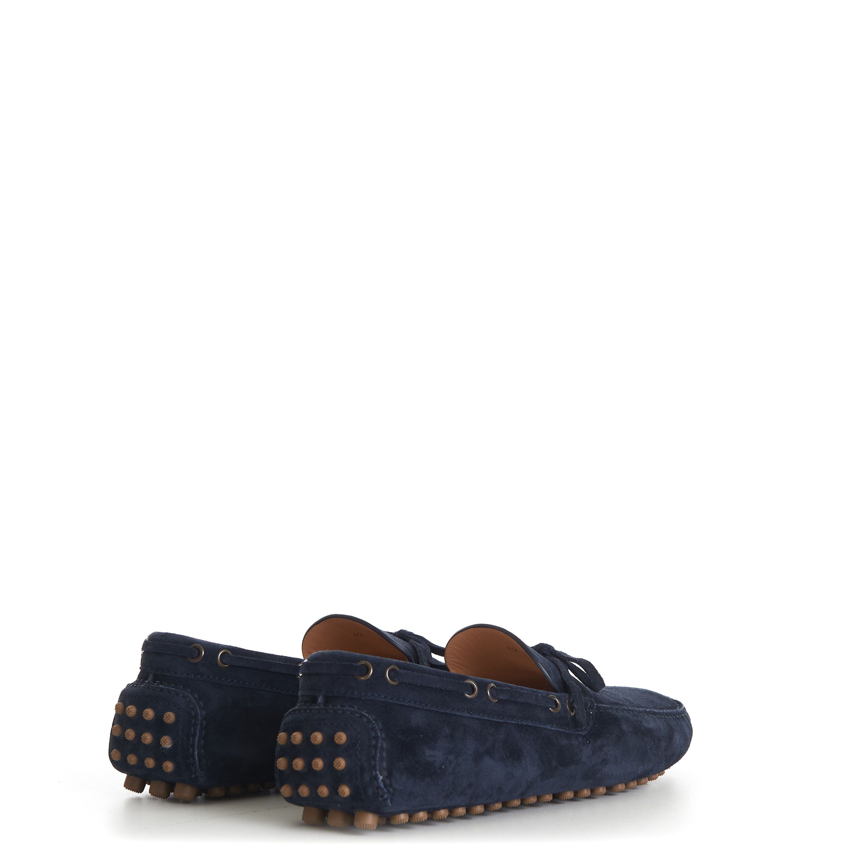 Brunello Cucinelli Dark Blue Driver Shoes Moccasin - Suede Calfskin Size US 8.5 / EU 41-42 - 8 Thumbnail