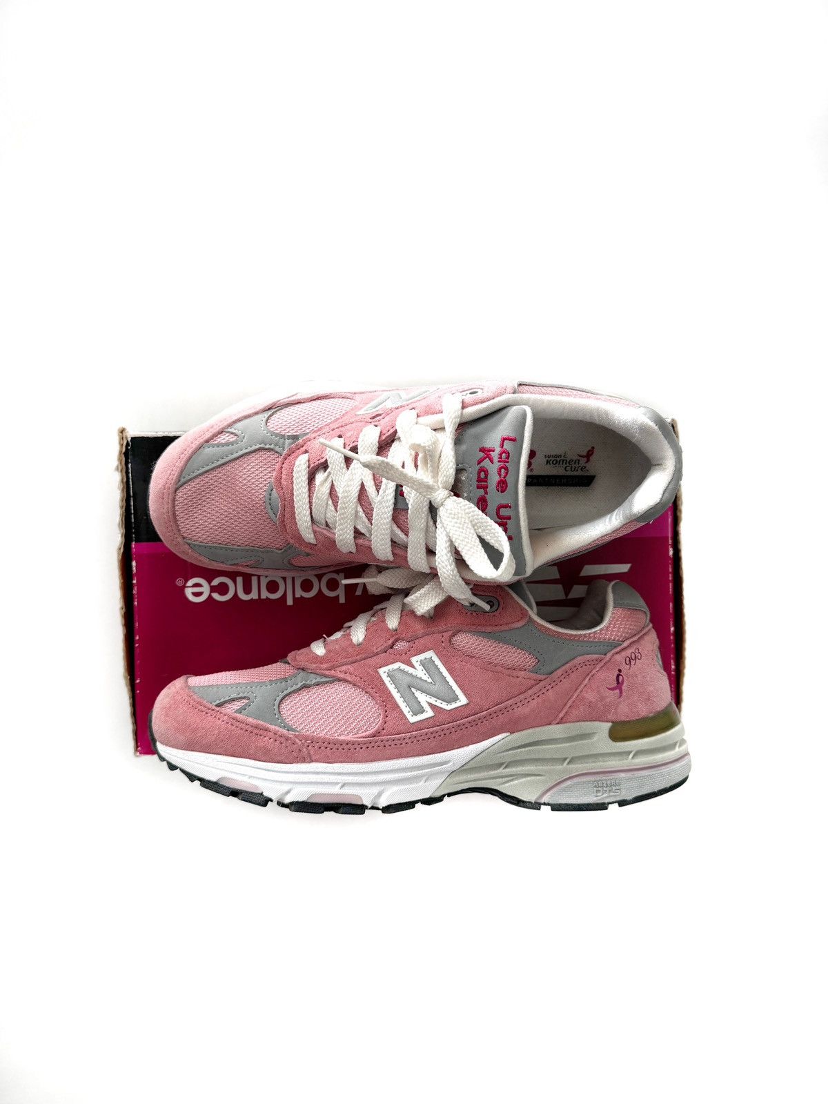 New Balance New Balance 993 Pink 20th Anniversary Breast Size US 7 / IT 37 - 4 Thumbnail