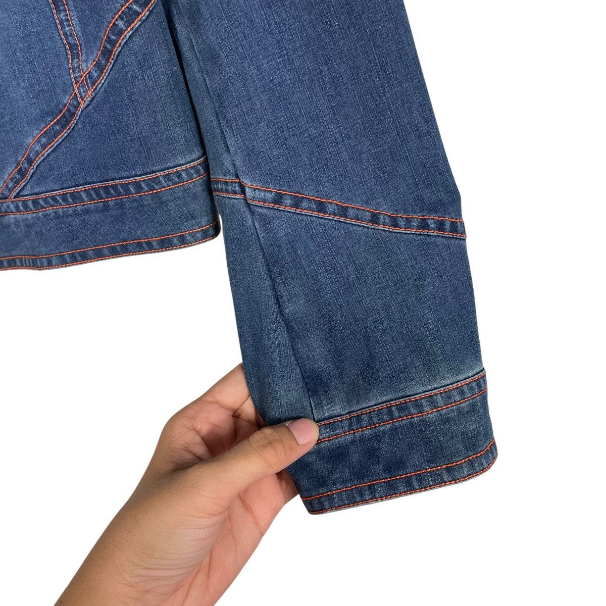 Nike Nike Denim Jacket Size S / US 4 / IT 40 - 14 Thumbnail