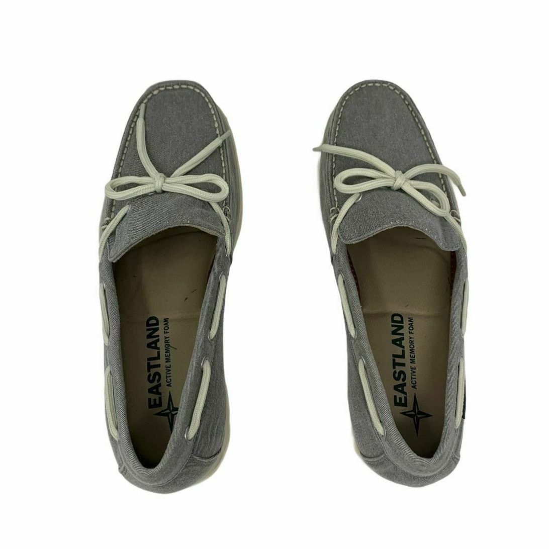 Eastland Eastland Men's Grey Yarmouth Canvas Boat Shoes 8D Size US 8 / EU 41 - 9 Thumbnail