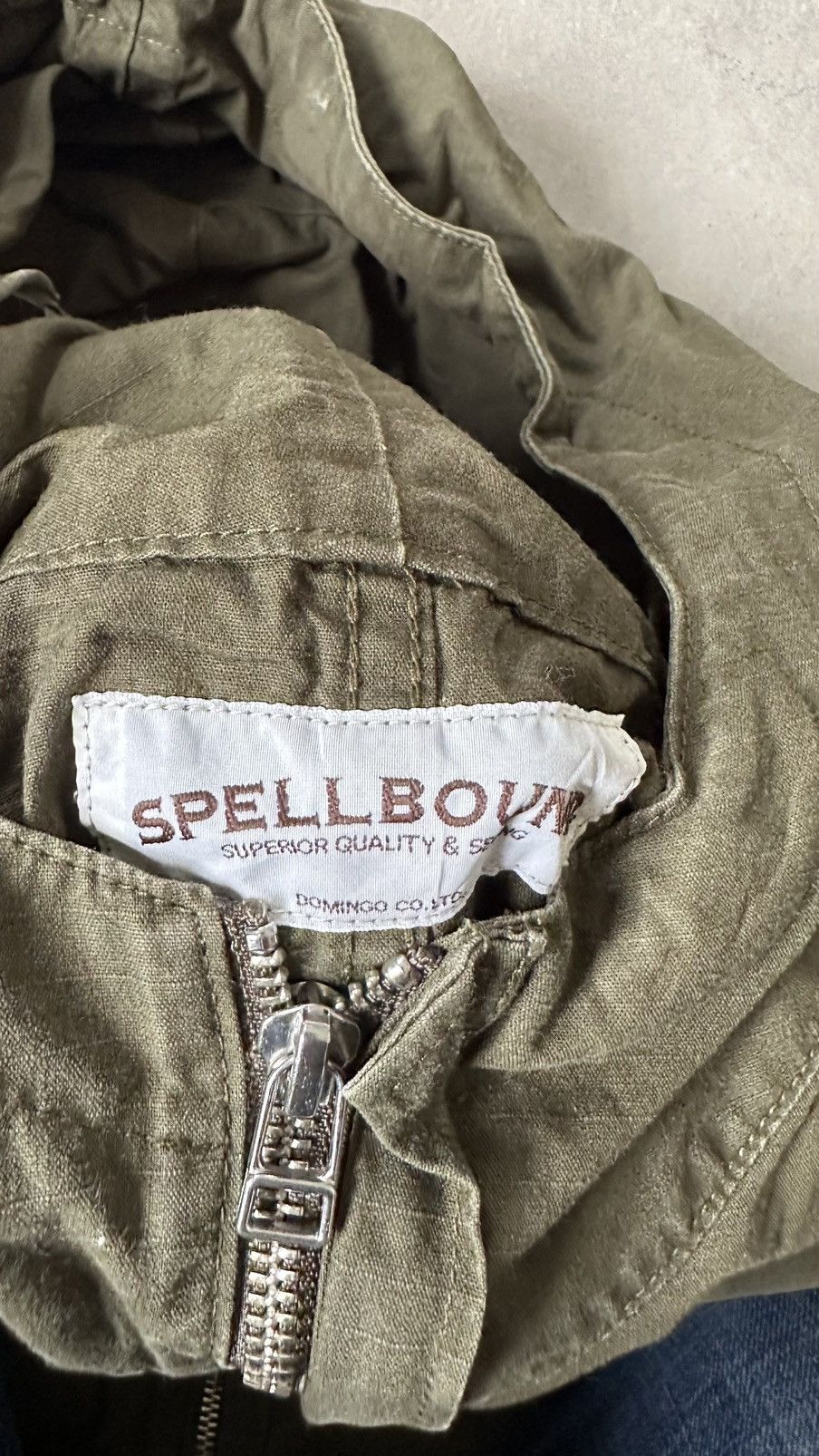 Japanese Brand VINTAGE SPELLBOUND ARMY MIDZIPPER JACKET Size US M / EU 48-50 / 2 - 7 Thumbnail
