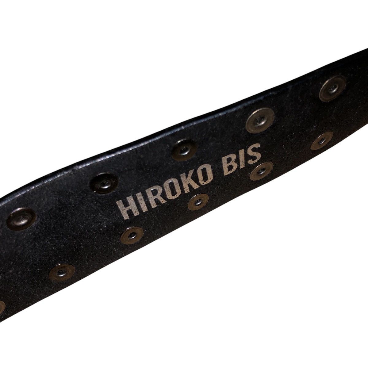 Designer × Japanese Brand × Vintage Leather Belt Hiroko Bis Japanese Brand Size 32 - 4 Thumbnail