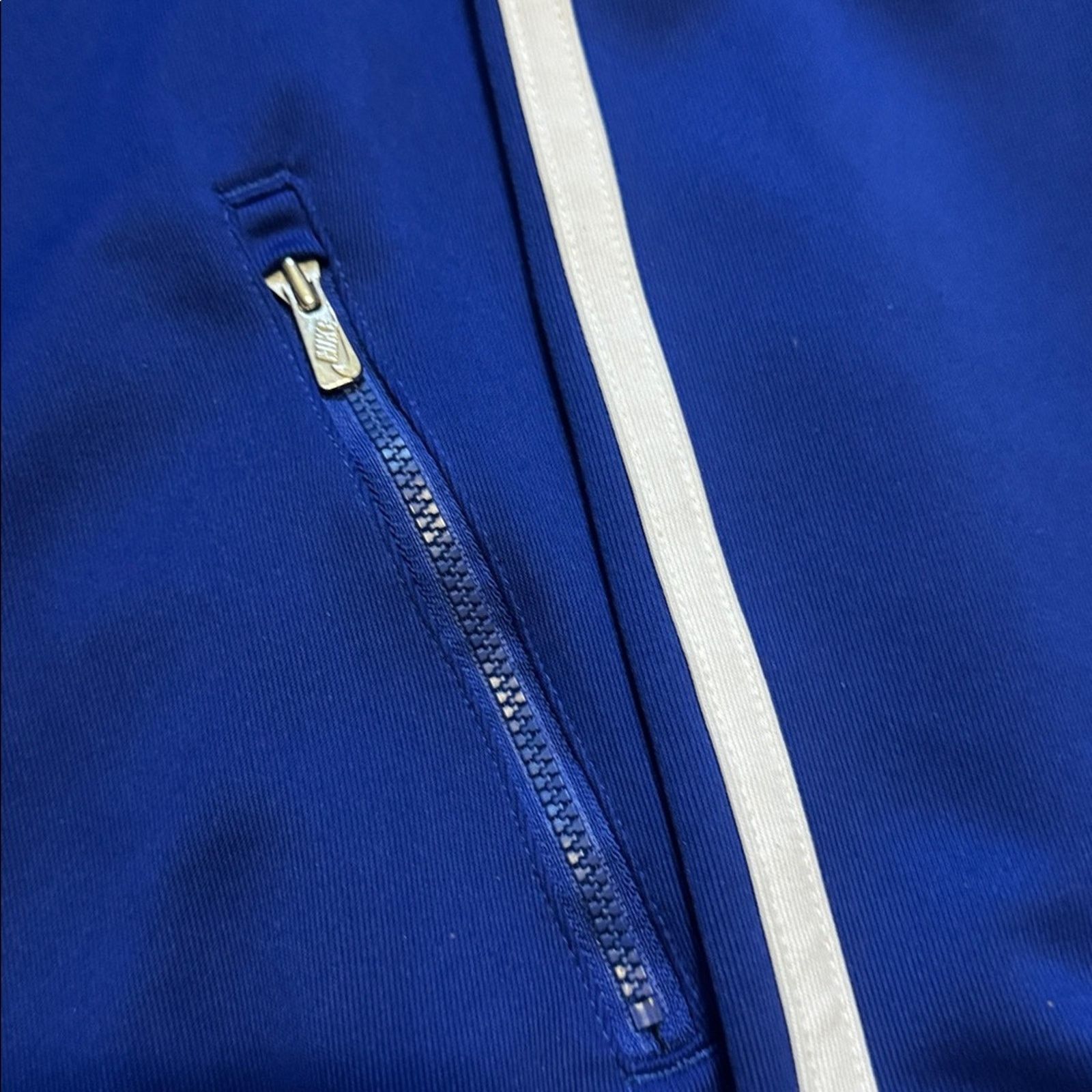 Nike Y2K Nike Zip Up Sweatpants Matching Set Sweatsuit Royal Blue Size US M / EU 48-50 / 2 - 8 Thumbnail