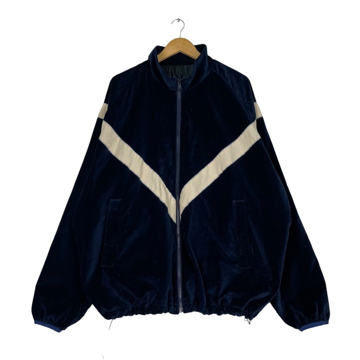Japanese Brand × Sunny Sports 💥SUNNY SPORT VELVET ZIPPER BOMBER JACKET Size US L / EU 52-54 / 3 - 1 Thumbnail