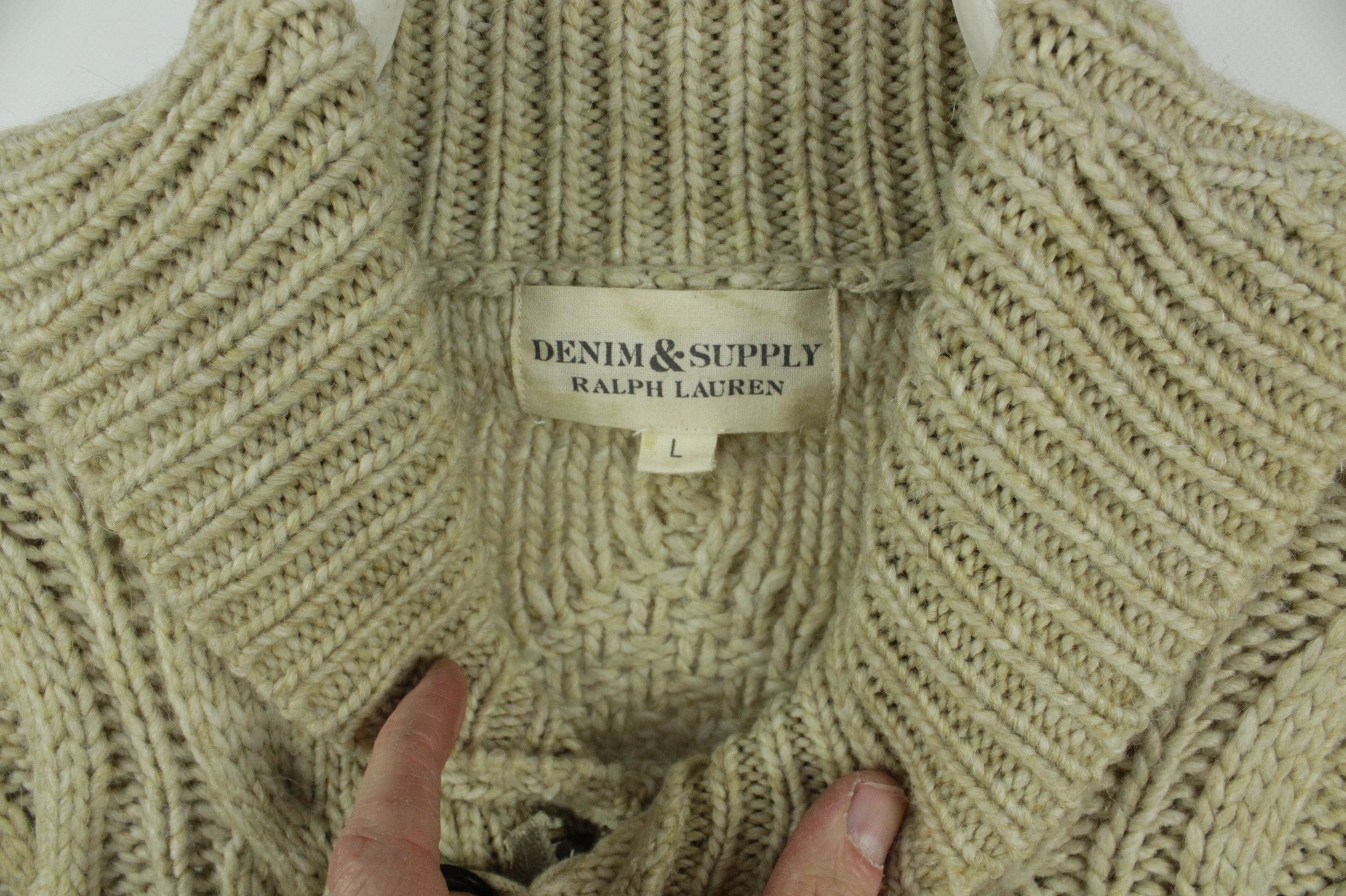 Denim & Supply Ralph Lauren Denim And Supply Ralph Lauren Knit Alpaca Wool Cardigan Size US L / EU 52-54 / 3 - 3 Thumbnail