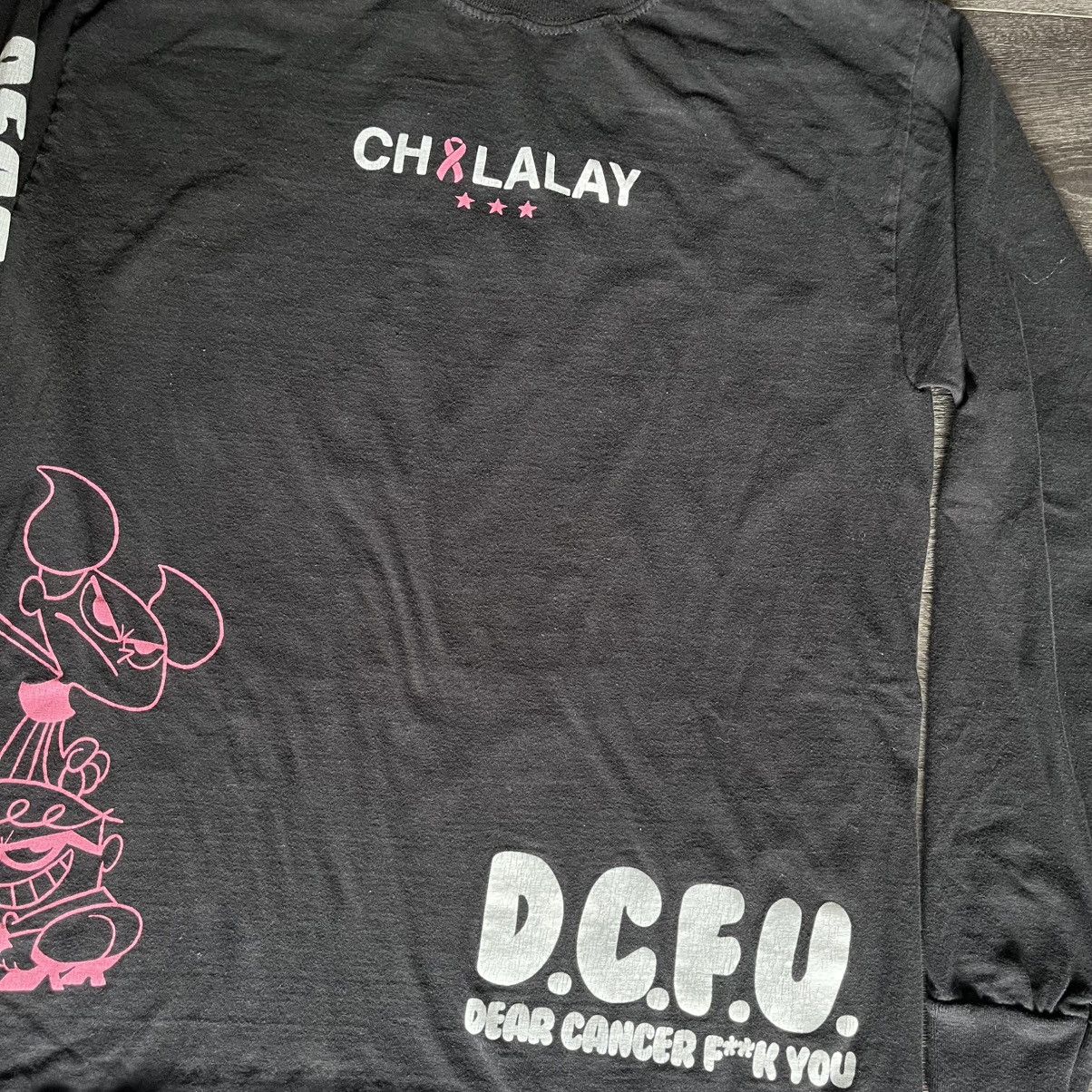 Vintage Chilalay Breast Cancer Awareness Save Boobies Longsleeve Tee Size US M / EU 48-50 / 2 - 4 Thumbnail
