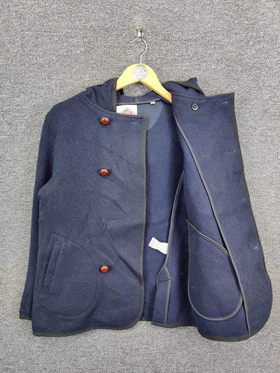 Danton Danton Vetements De Travail Double Breasted Wool Coat Size US M / EU 48-50 / 2 - 7 Thumbnail