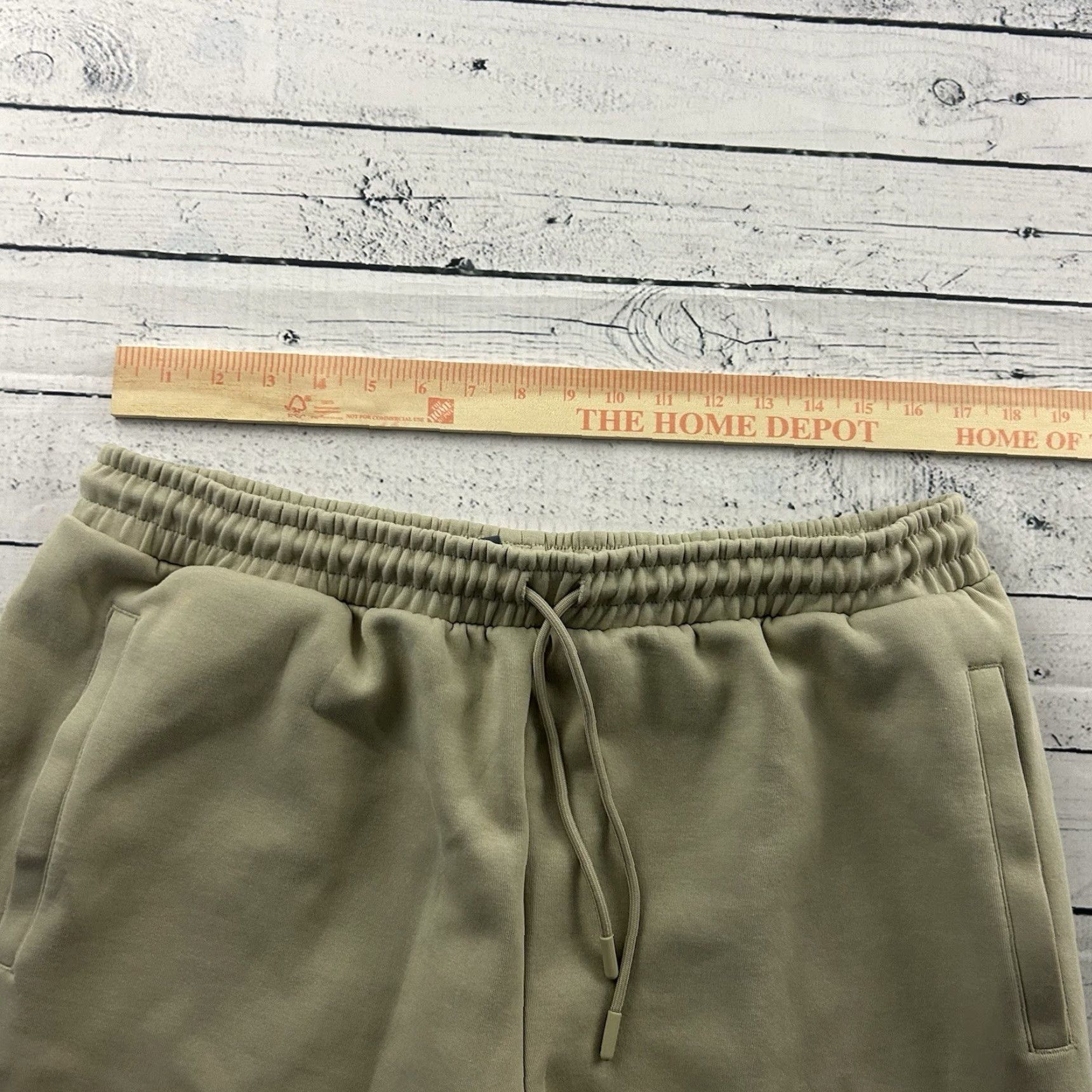 Stella McCartney Adidas Stella McCartney Baggy Sweatpants Women's XL Khaki Beige Pants Mens XL Beige Sweatpants Stella McCartney Adidas by Stella McCartney Size 40" / US 18 - 6 Thumbnail