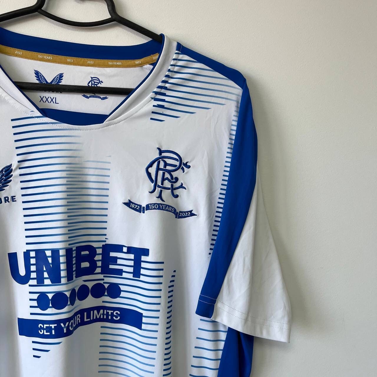 Vintage Glasgow Rangers 2021/2022 Training Football Shirt Soccer Size US XXL / EU 58 / 5 - 19 Thumbnail