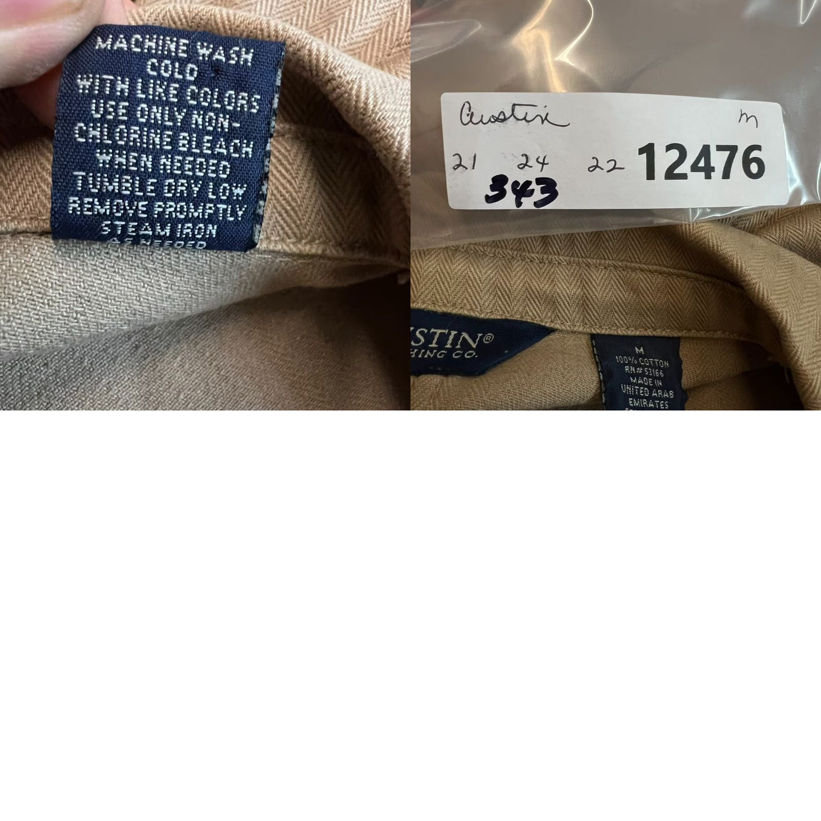 Gustin VINTAGE Austin Blazer Womens Notched Brown 100% Cotton Single-Breasted Tailored 42 in Chest Regular M Size Size M / US 6-8 / IT 42-44 - 8 Thumbnail