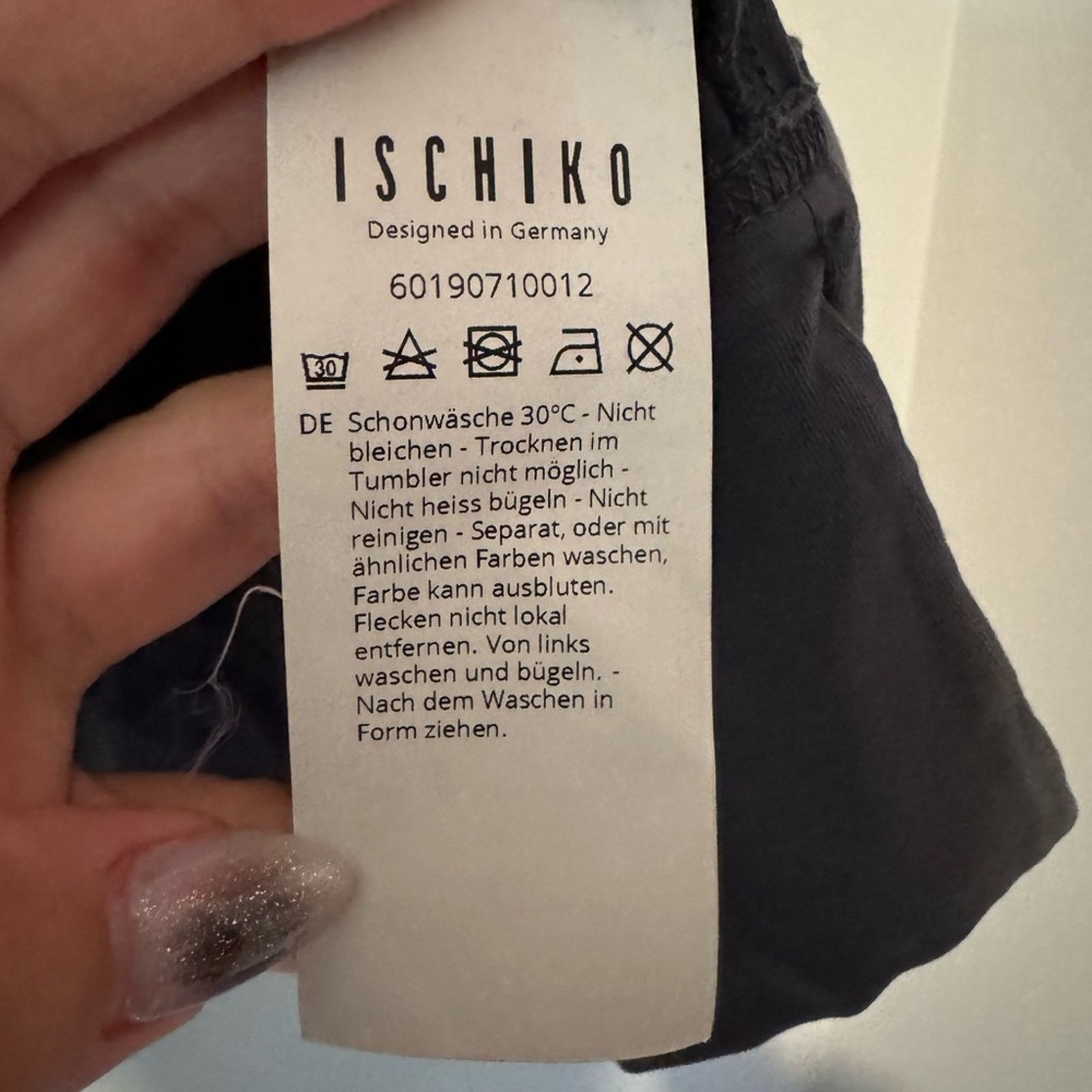 Other ISCHIKO long sleeve gray knit top size 1 = size medium Size M / US 6-8 / IT 42-44 - 6 Thumbnail