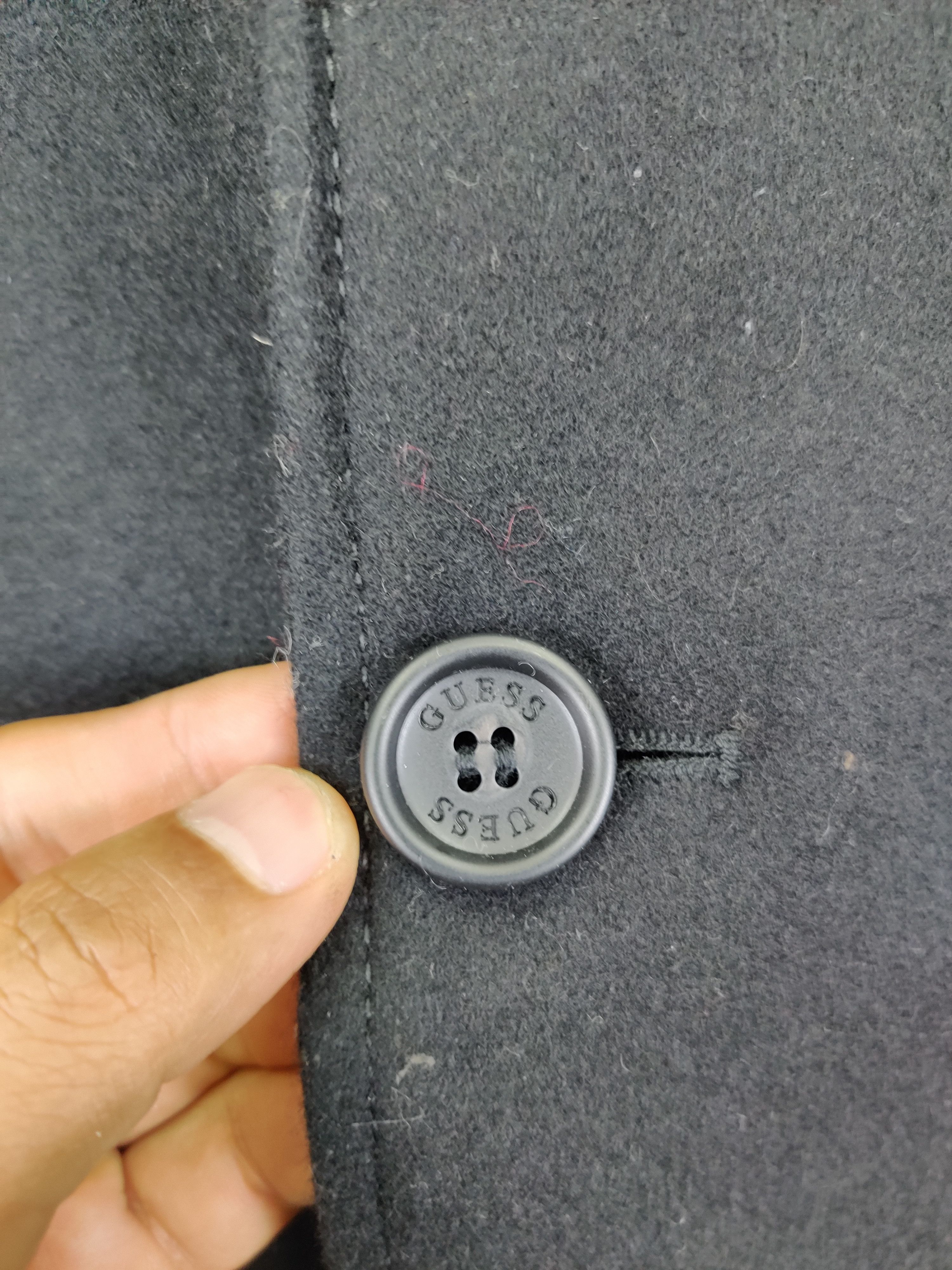 Guess Nice ❗Vintage Guess Wool Long Coat Size US M / EU 48-50 / 2 - 9 Thumbnail