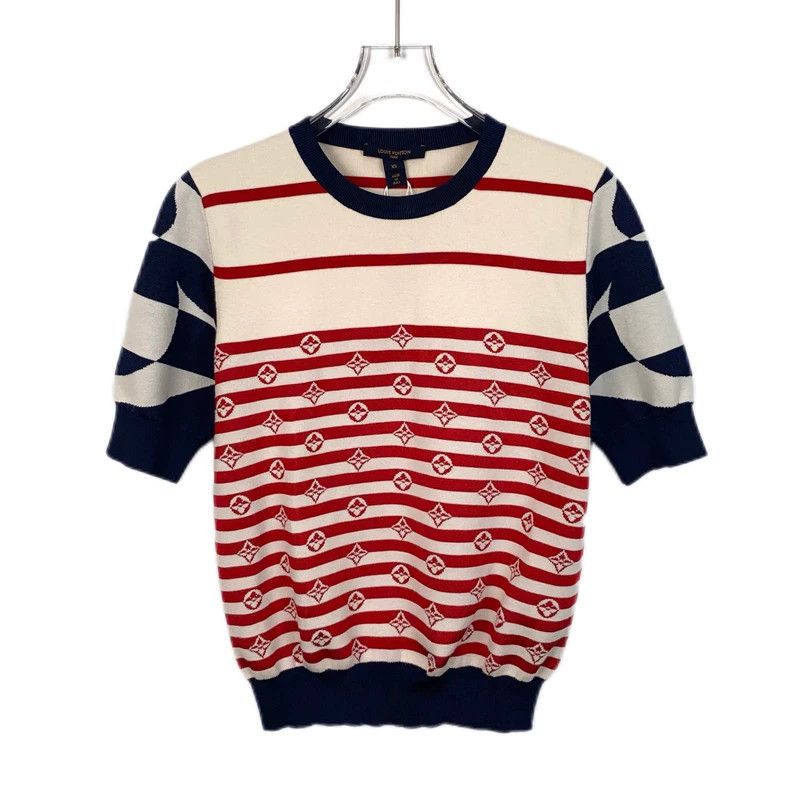 Louis Vuitton Louis Vuitton Color-block logo presbyopic striped mulberry Size XS / US 0-2 / IT 36-38 - 1 Thumbnail