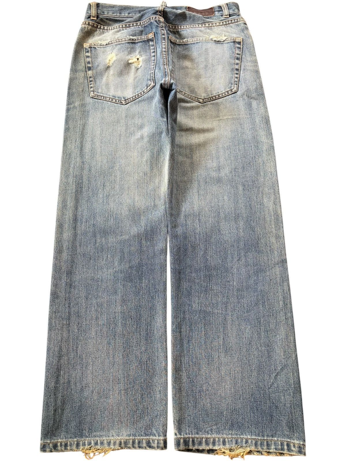 Calvin Klein Vintage Calvin Klein Rusty Wash Distress Loose Jeans Size US 28 / EU 44 - 2 Thumbnail