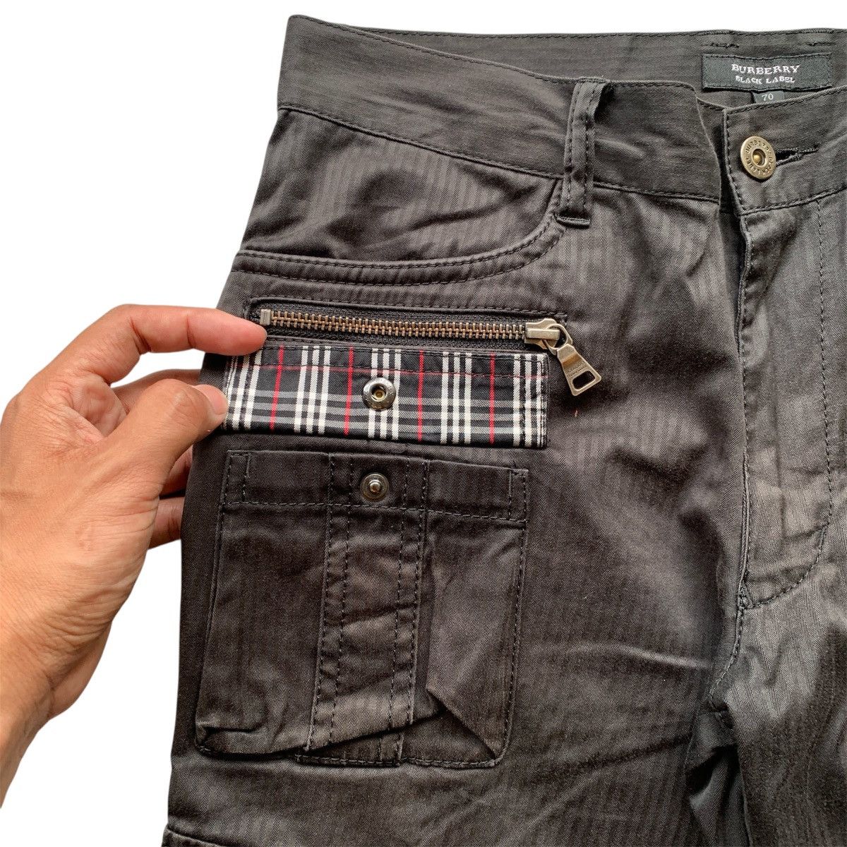 Burberry Burberry Black Label Multipocket Cargo Pants Size US 28 / EU 44 - 5 Thumbnail