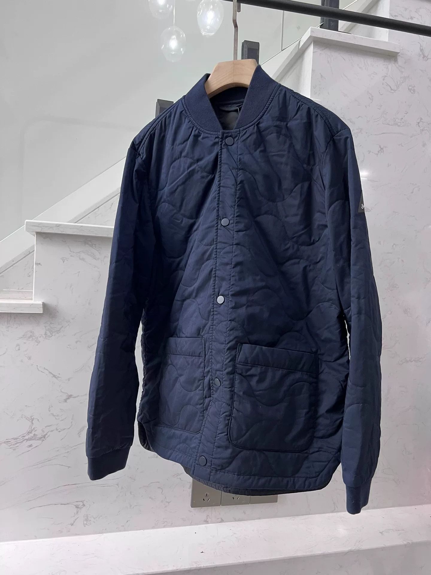 DENHAM DENHAM Diamond Quilted Baseball Jacket Size US M / EU 48-50 / 2 - 1 Thumbnail