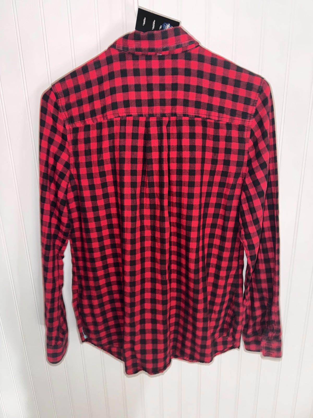 St. Johns Bay St John's Bay Red and Black Checkered Flannel Shirt Medium Size US M / EU 48-50 / 2 - 2 Thumbnail
