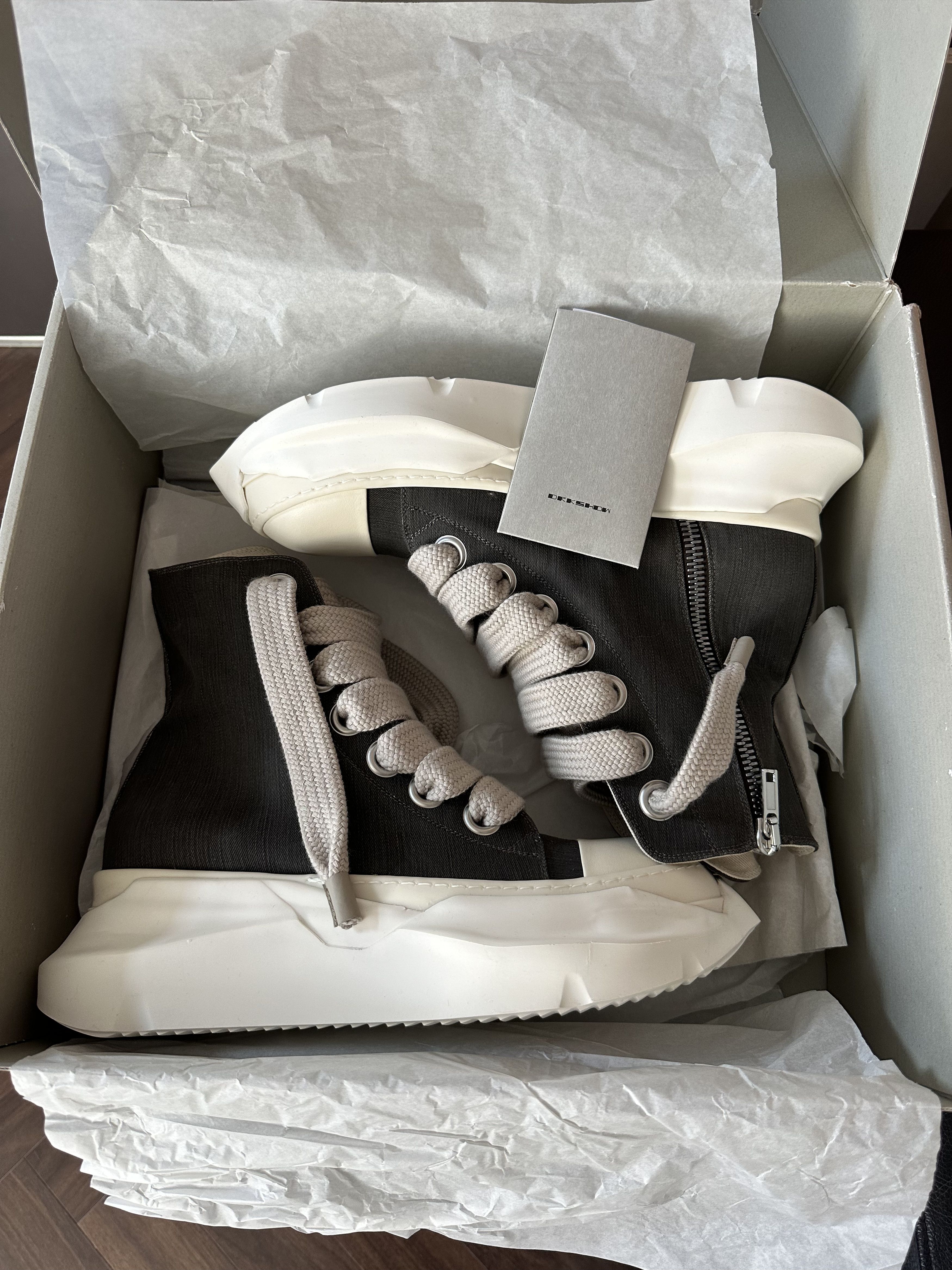 Rick Owens Drkshdw Rick Owens Drkshdw Jumbo Lace Hexa Ramones