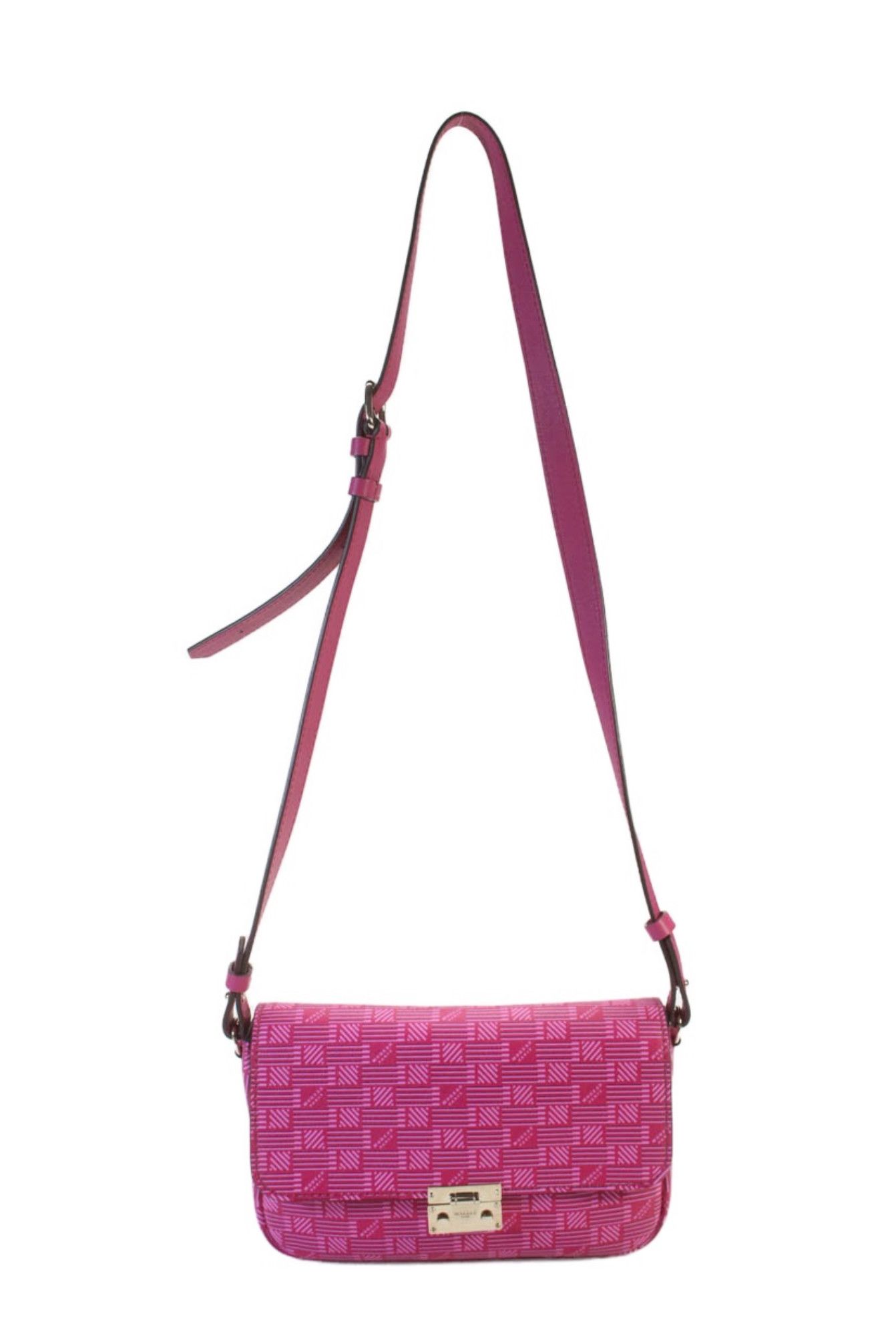 Moreau Paris Moreau Womens Pink Fuschia Croisette Small Crossbody Bag Size ONE SIZE - 6 Thumbnail