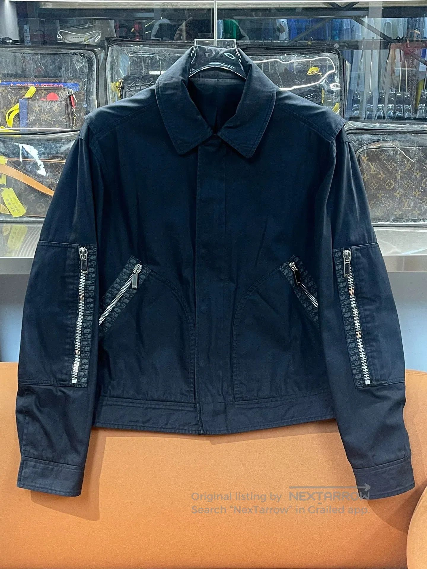 Dior Dior Men's Black Zip Pocket Jacket. Size US S / EU 44-46 / 1 - 1 Thumbnail