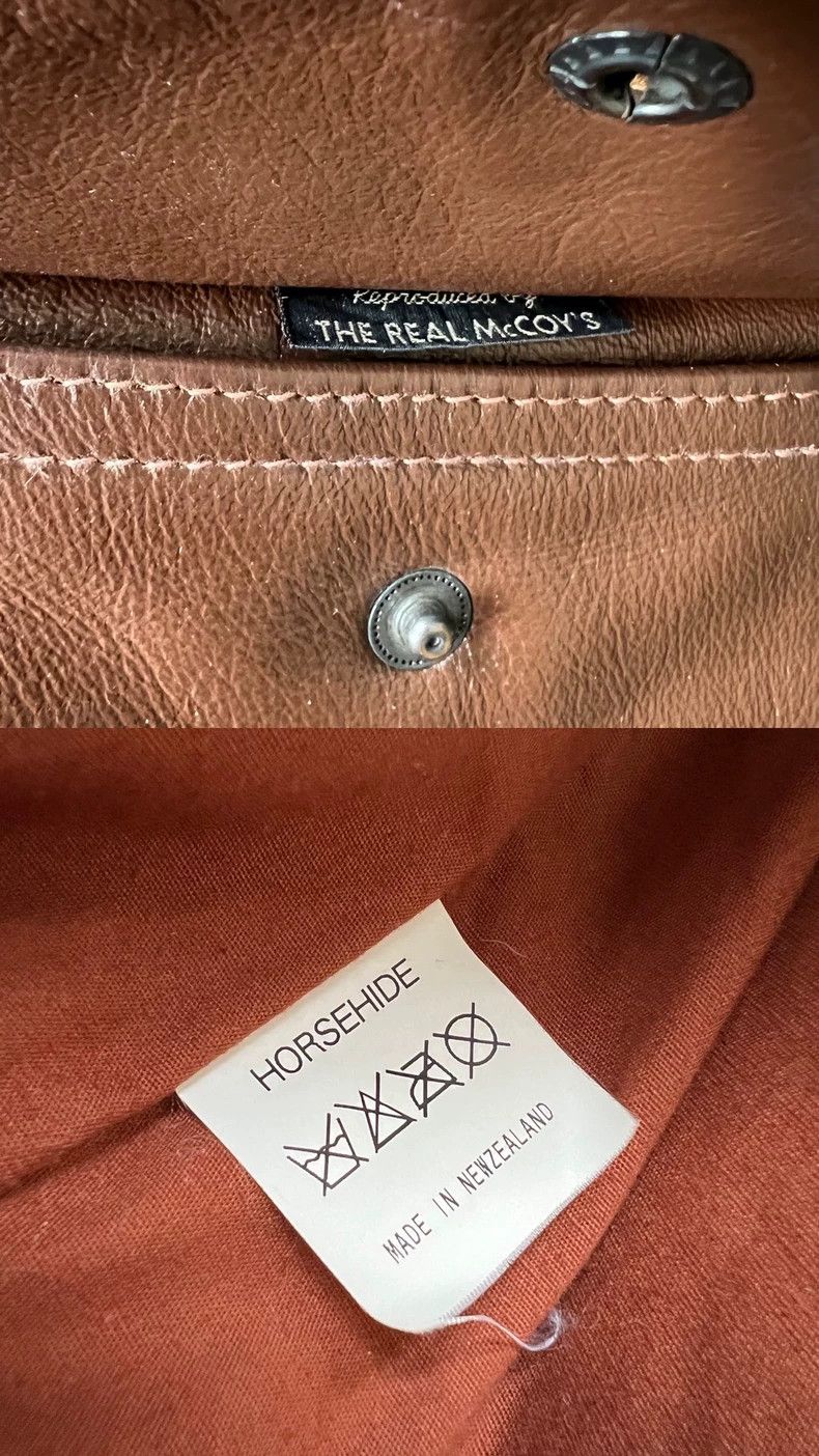 The Real McCoy's The Real McCoys Size44 The s A2 Leather Jacket Size US M / EU 48-50 / 2 - 9 Thumbnail