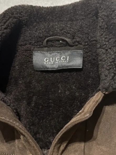 Gucci Gucci Fall 2011 Runway Teddy Shearling Leather Jacket Size US L / EU 52-54 / 3 - 8 Thumbnail