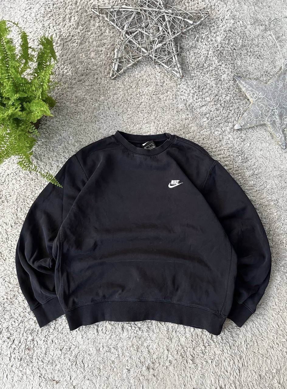 Nike × Vintage 00s Nike Sweatshirt Streetwear Vintage Basic Logo Swoosh Size US XL / EU 56 / 4 - 1 Thumbnail