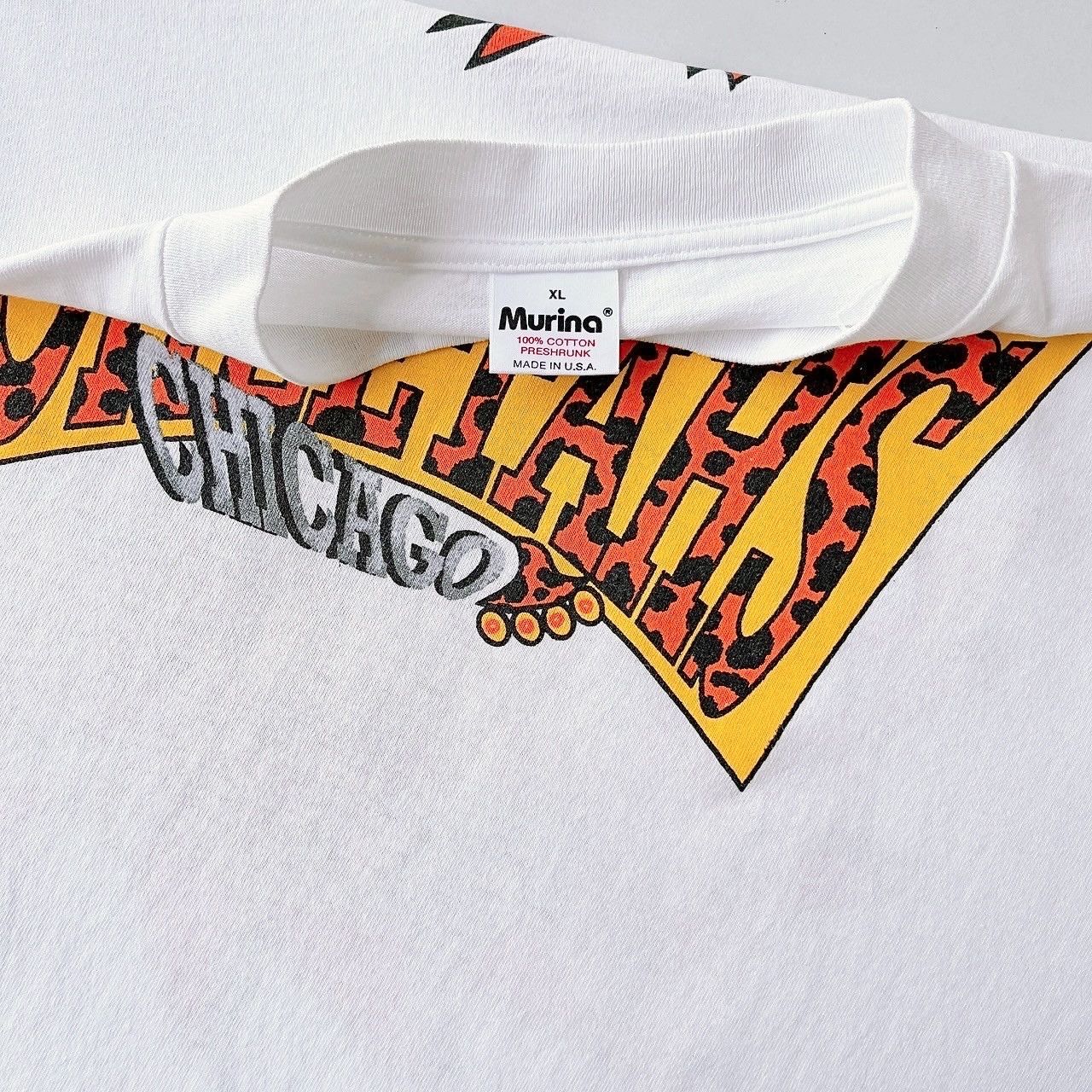 Vintage Vtg RHI Chicago Cheetahs Roller Hockey t-shirt/ XL Size US XL / EU 56 / 4 - 8 Thumbnail