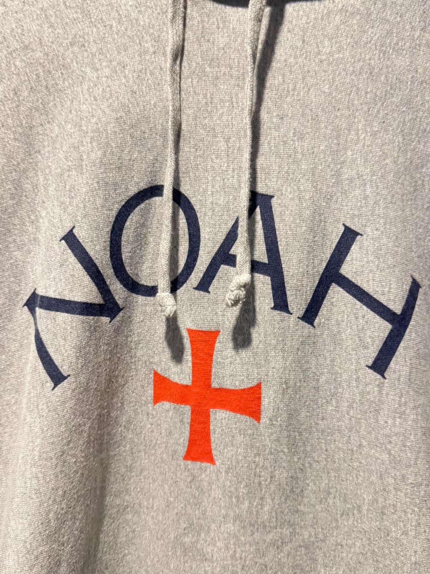 Noah NOAH Core Logo Hoodie Heather Grey hoodie。 Ｑ20 Size US L / EU 52-54 / 3 - 3 Thumbnail