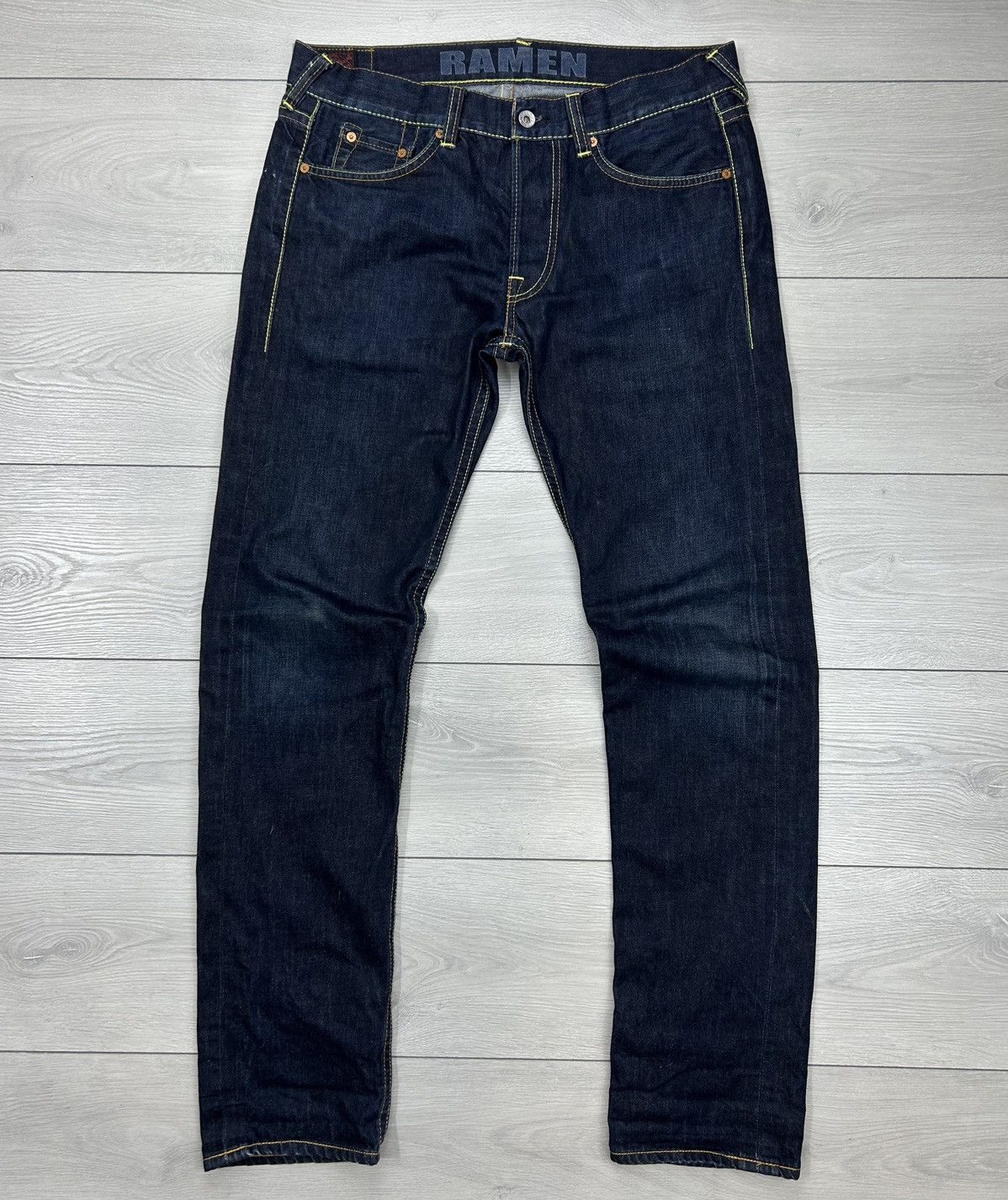 Evisu Evisu Vintage Ramen denim jeans size 33 Size US 33 - 5 Thumbnail