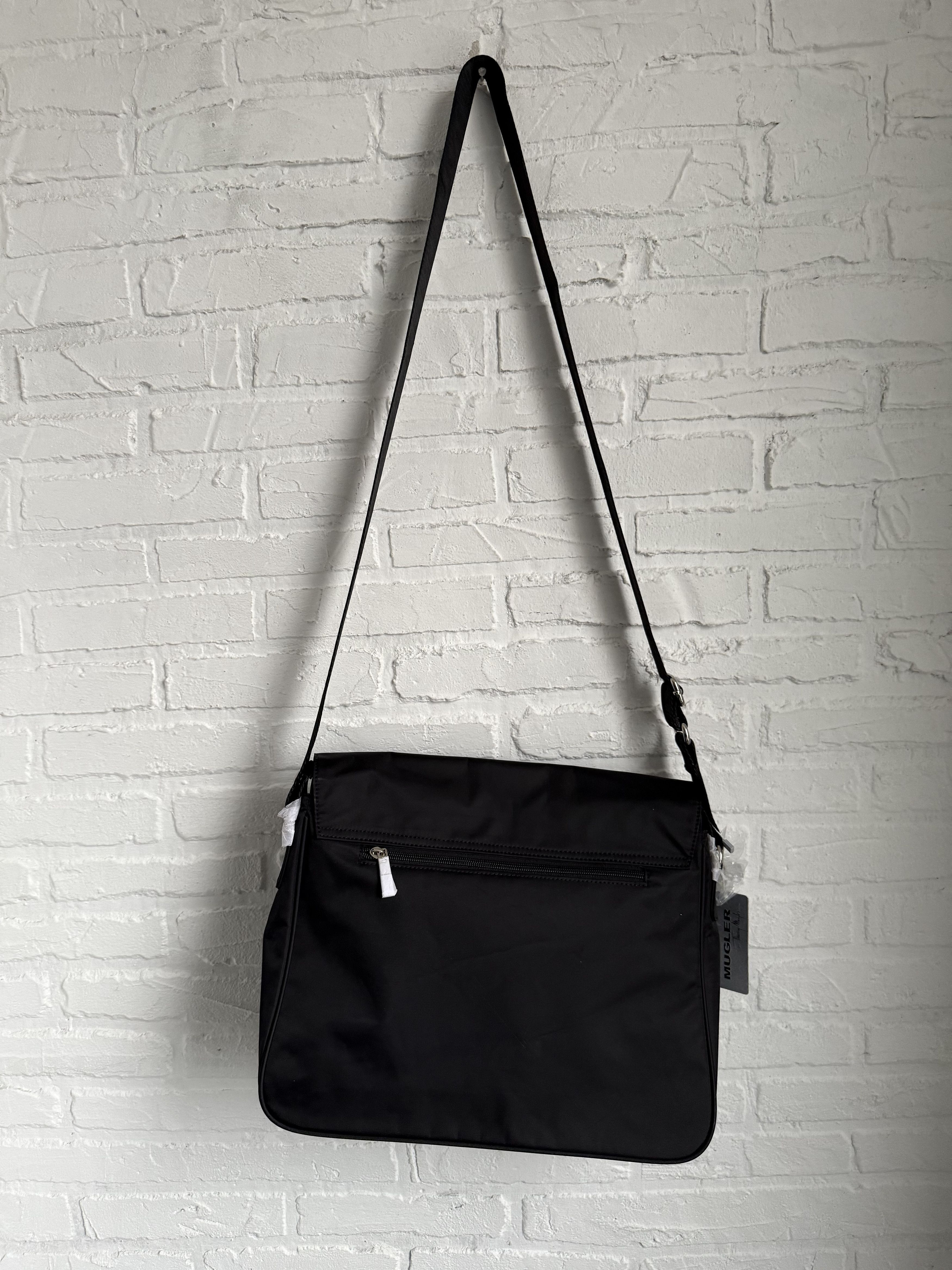 Mugler Vintage 2000s MUGLER by Thierry Mugler messenger bag Size ONE SIZE - 10 Thumbnail