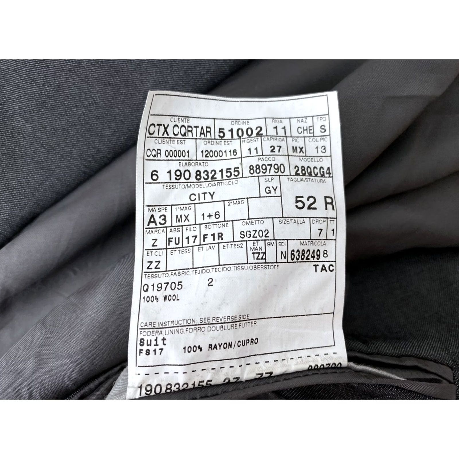 Paul Smith Paul Smith ZZegna Blazer Jacket 52R Mens Grey Blazer 52R Mens Jacket Only Chest 52R NATO style? Size 52R - 5 Thumbnail