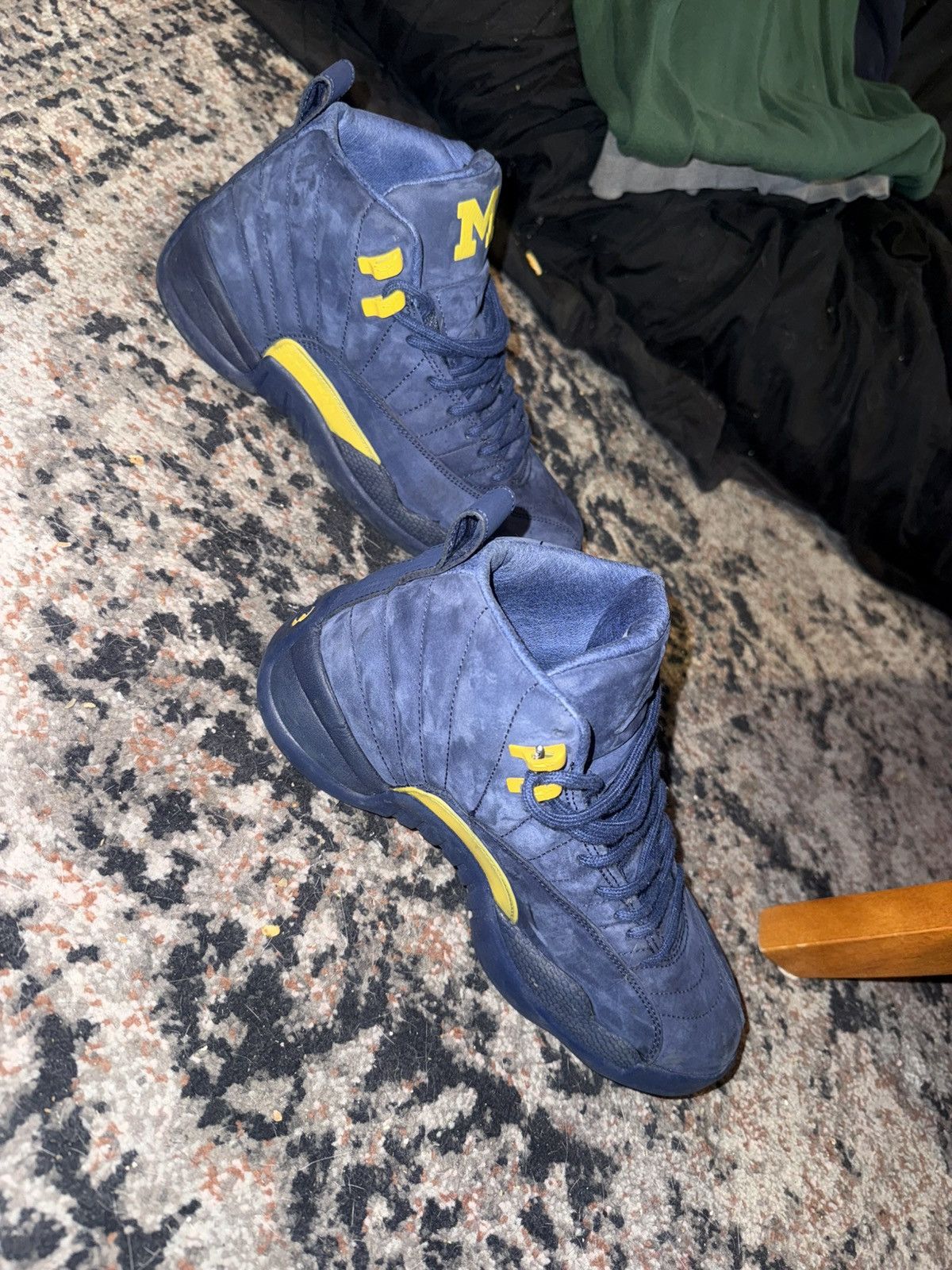 Jordan Brand Michigan 12s Size US 8 / EU 41 - 4 Thumbnail