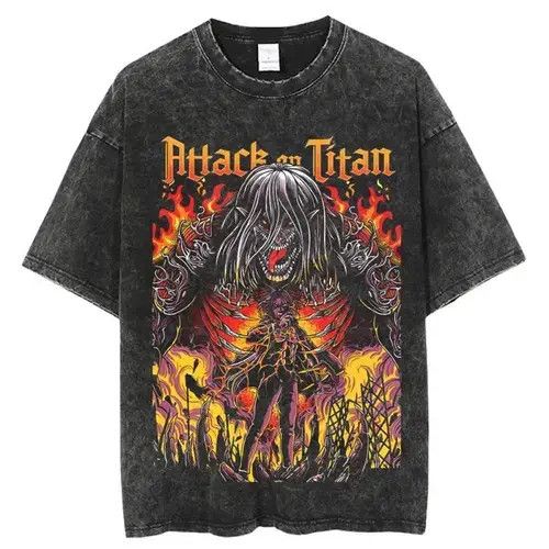 Individualized Shirts Attack on Titan T-Shirt Anime Size US M / EU 48-50 / 2 - 1 Thumbnail
